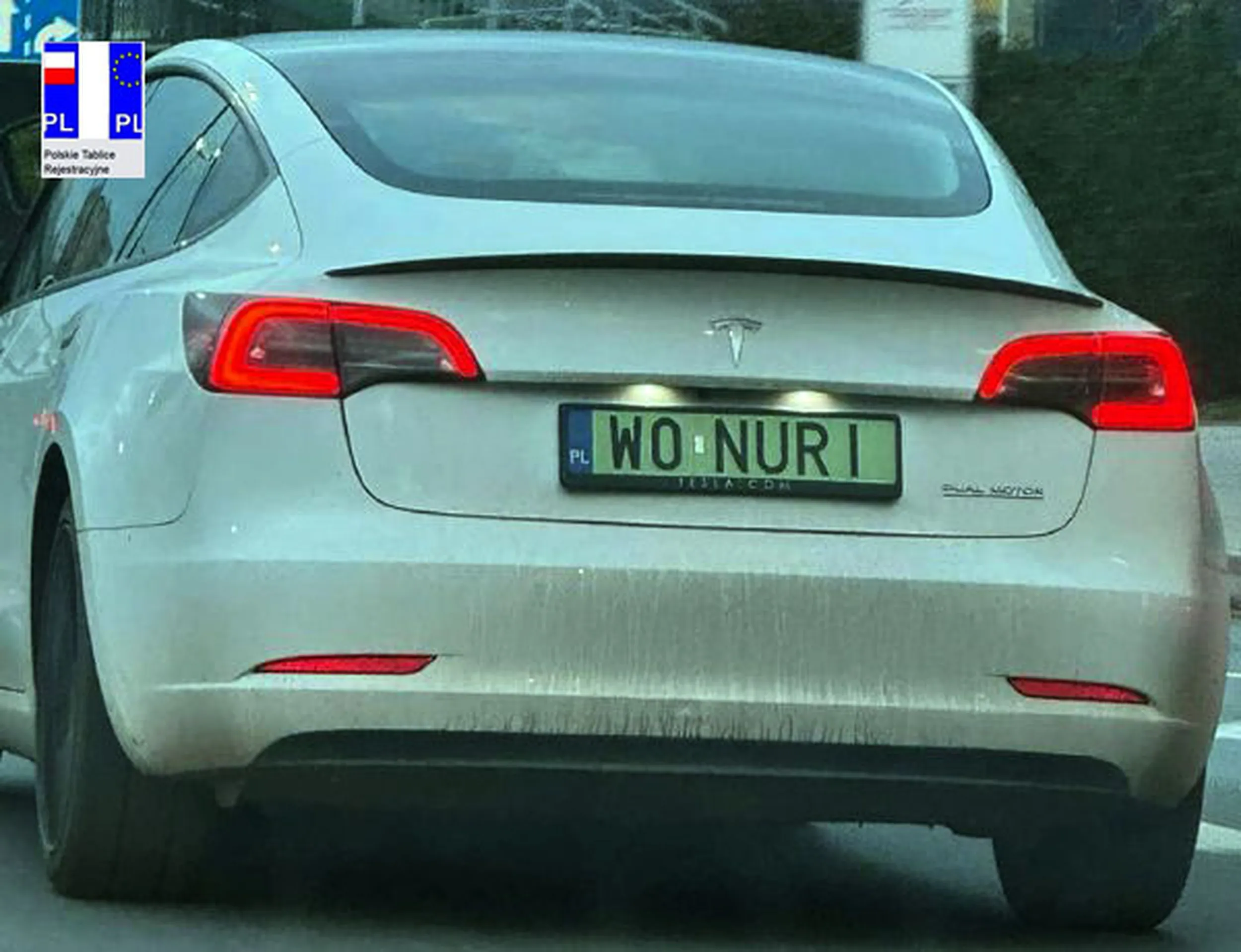 Fajny numer, blacha W0 NURI