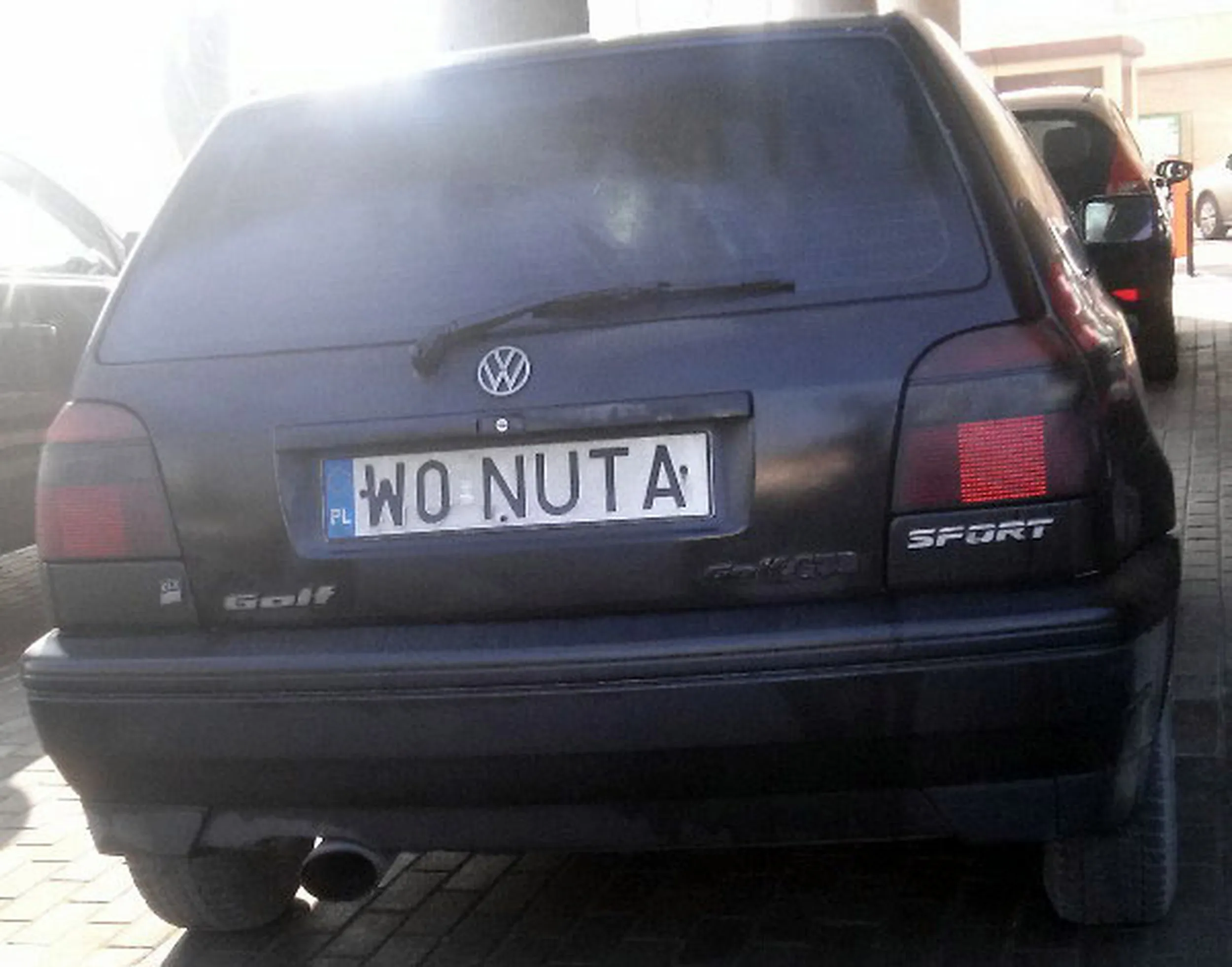 Fajny numer, blacha W0 NUTA