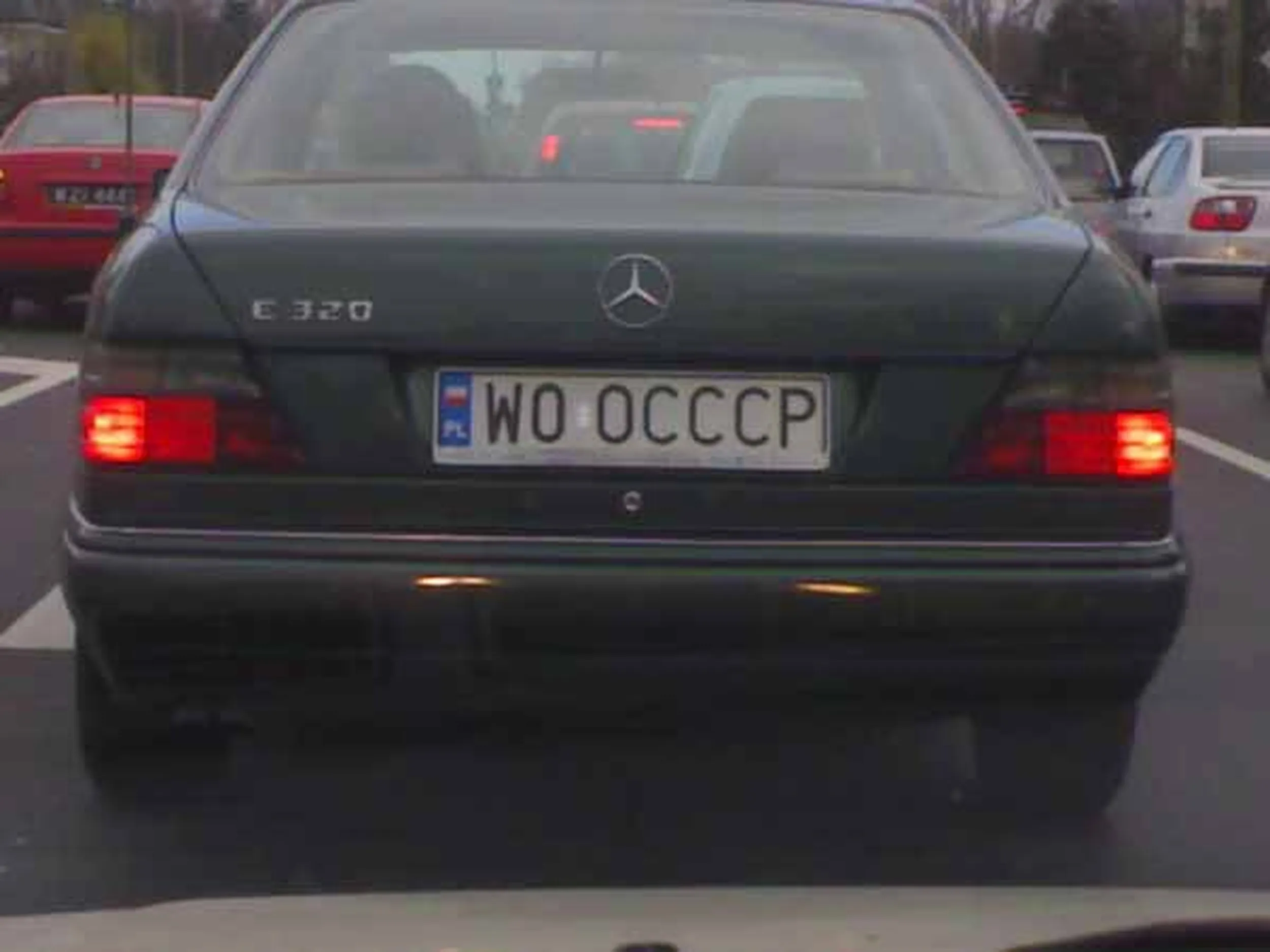 Fajny numer, blacha W0 OCCCP