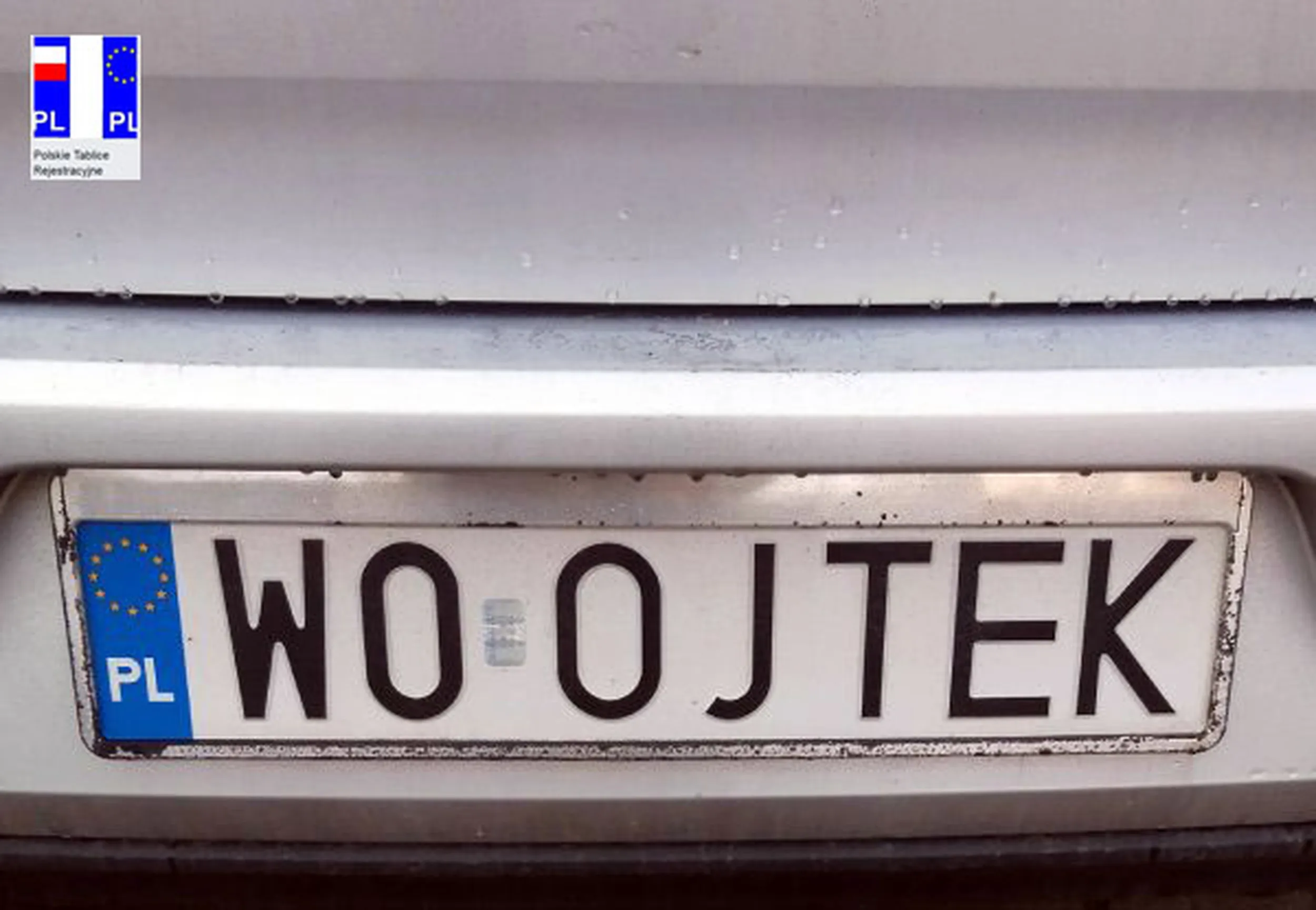 Fajny numer, blacha W0 OJTEK