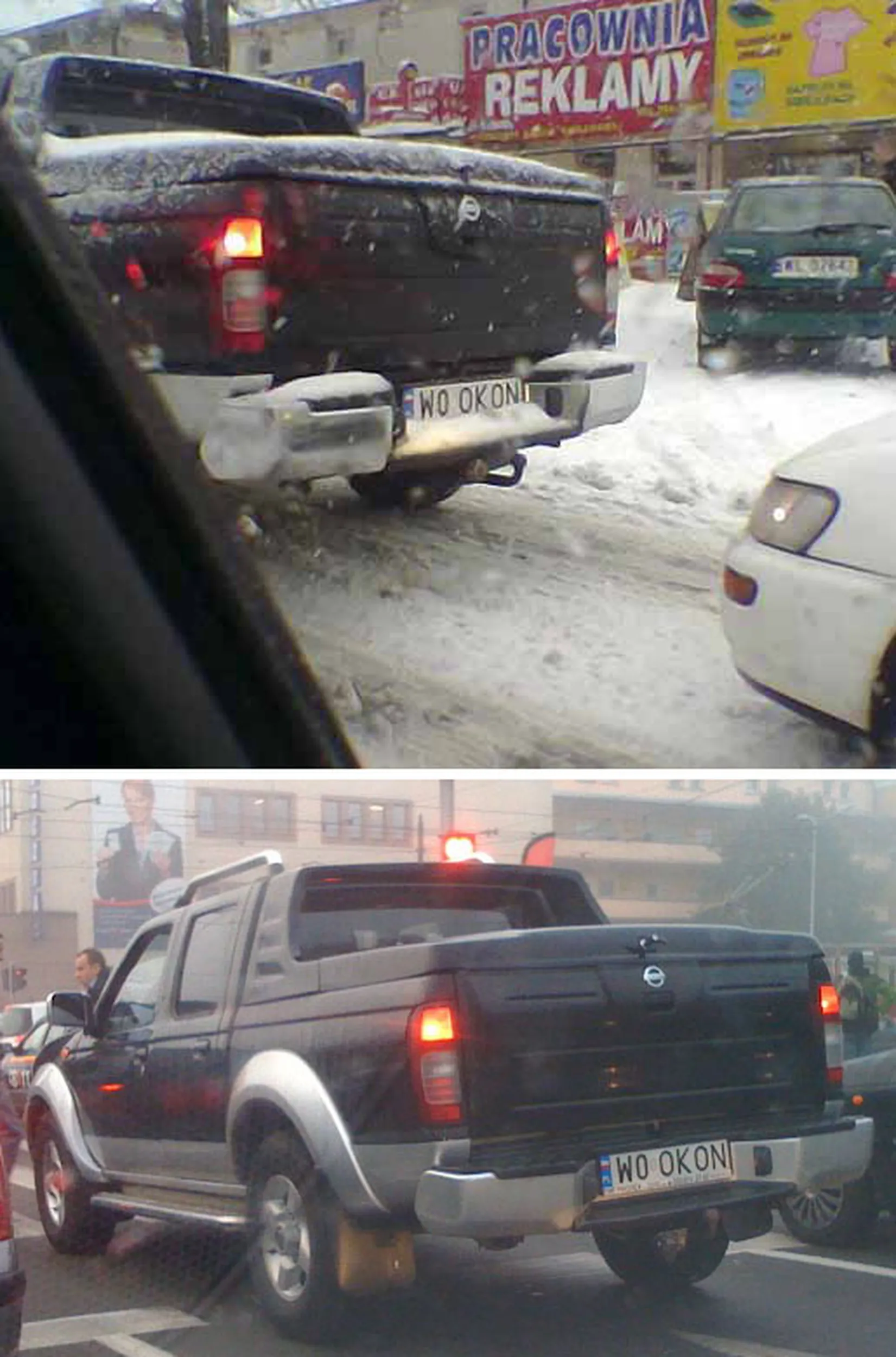 Fajny numer, blacha W0 OKON