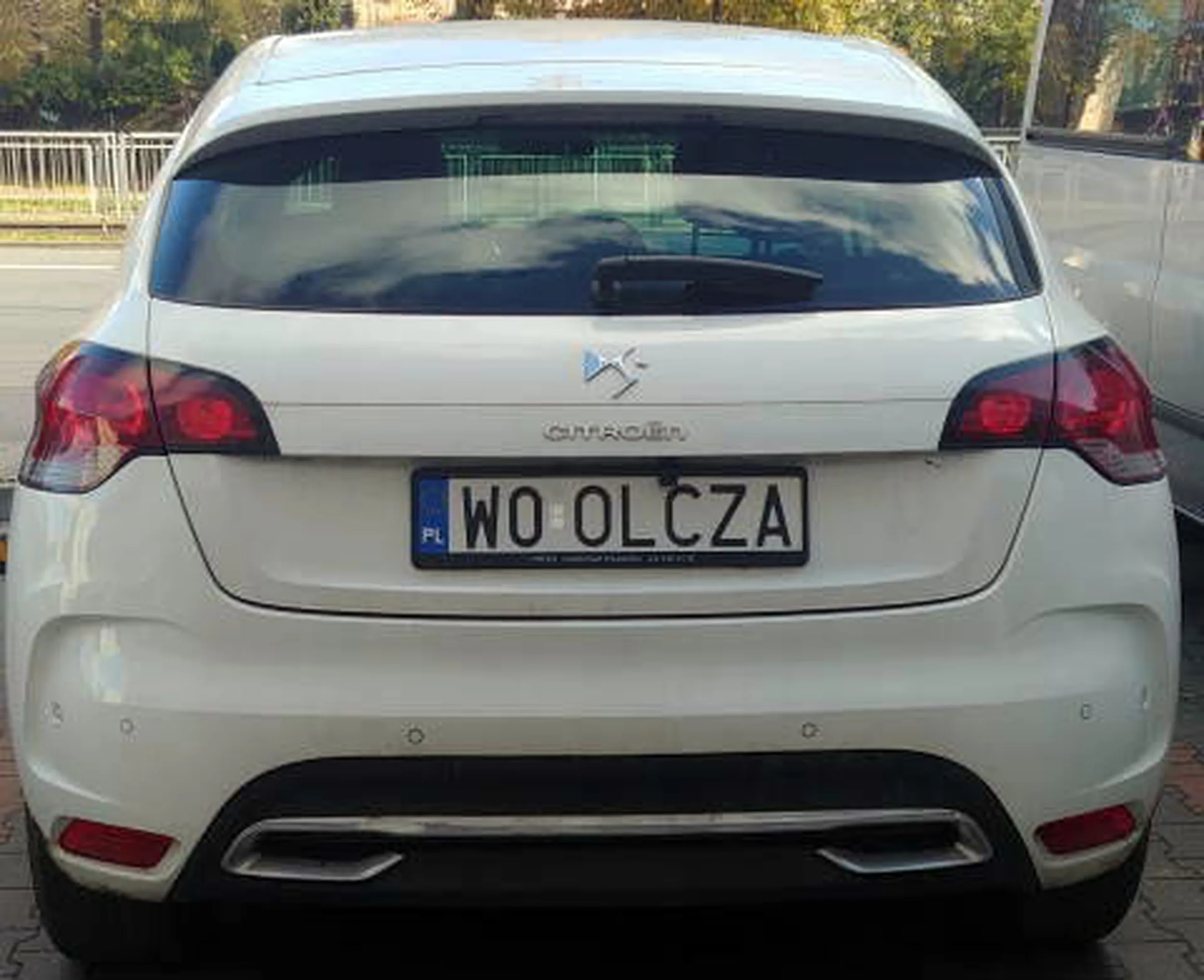 Fajny numer, blacha W0 OLCZA