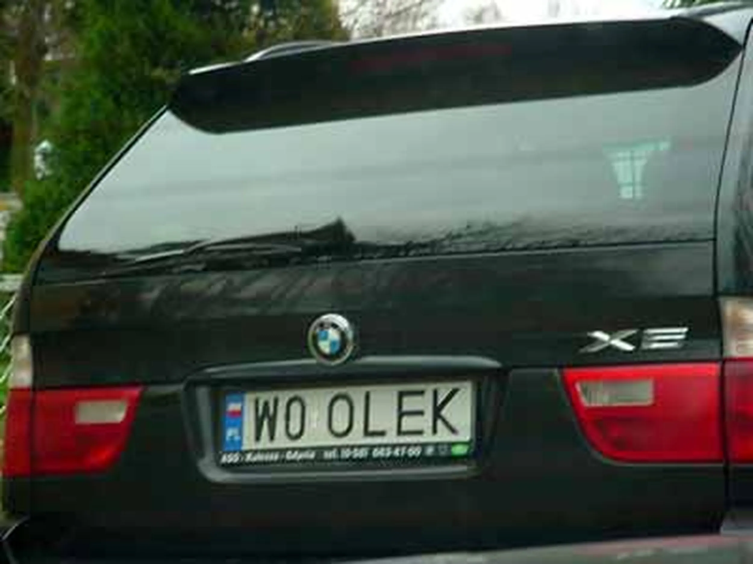 Fajny numer, blacha W0 OLEK