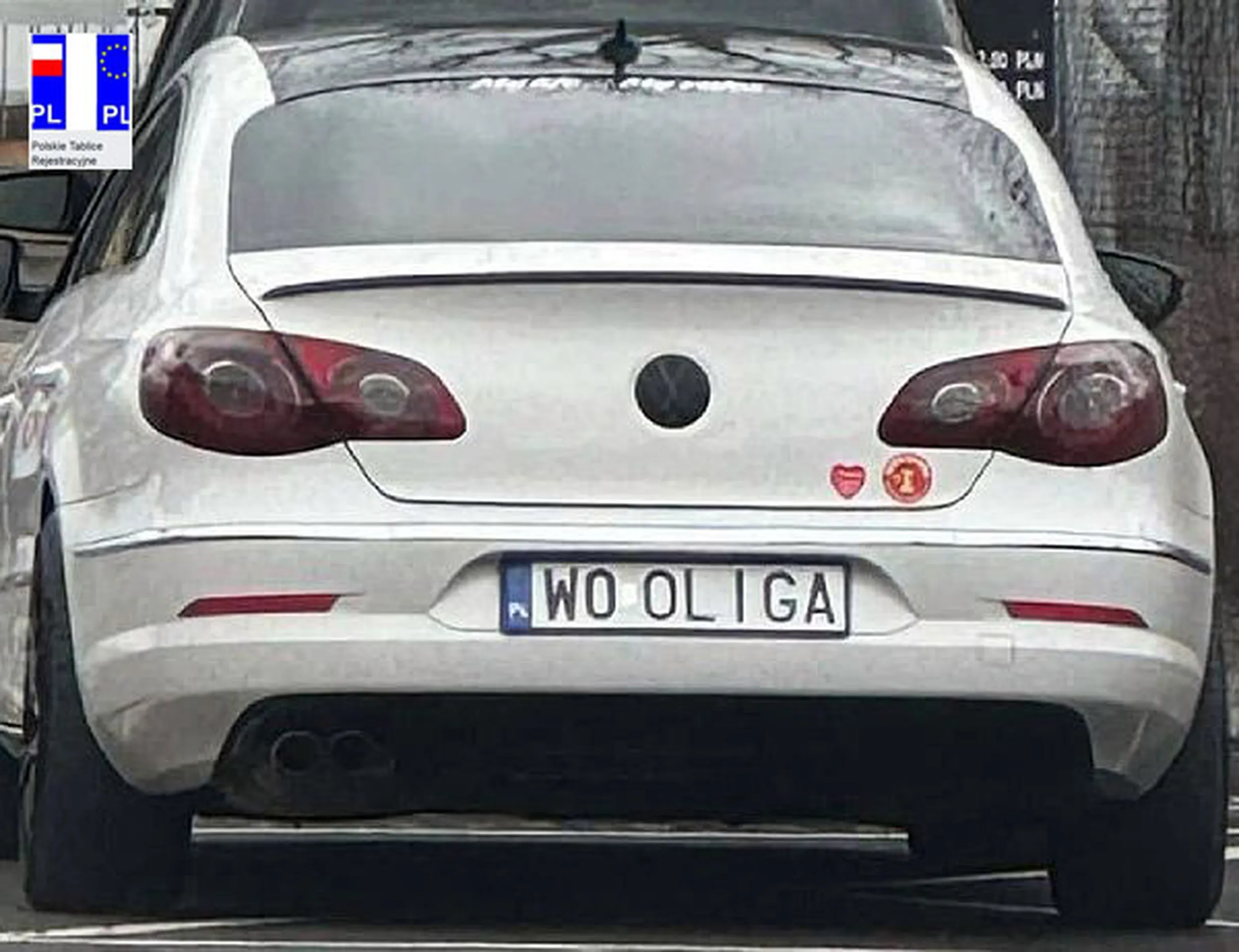 Fajny numer, blacha W0 OLIGA