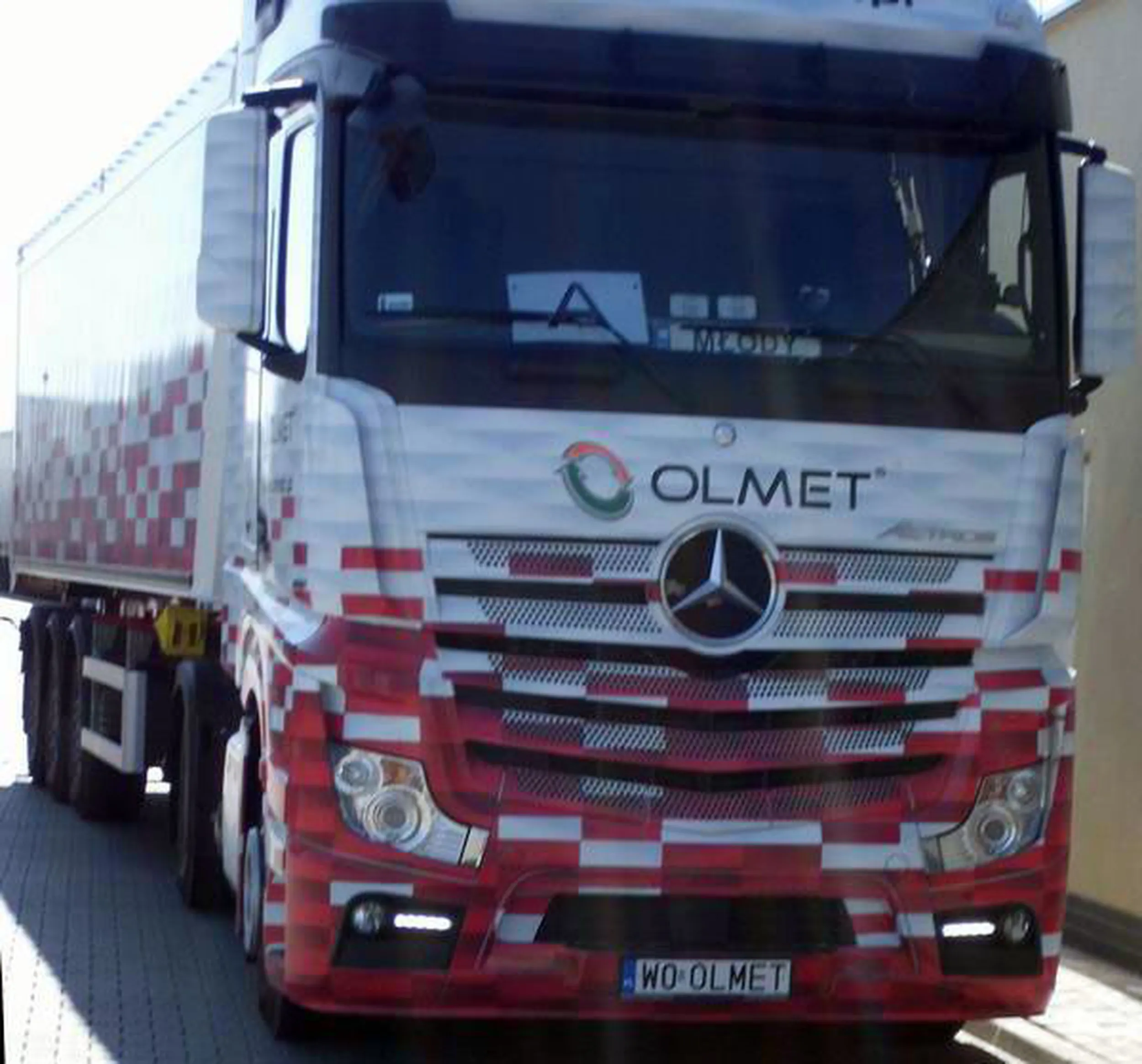 Fajny numer, blacha W0 OLMET