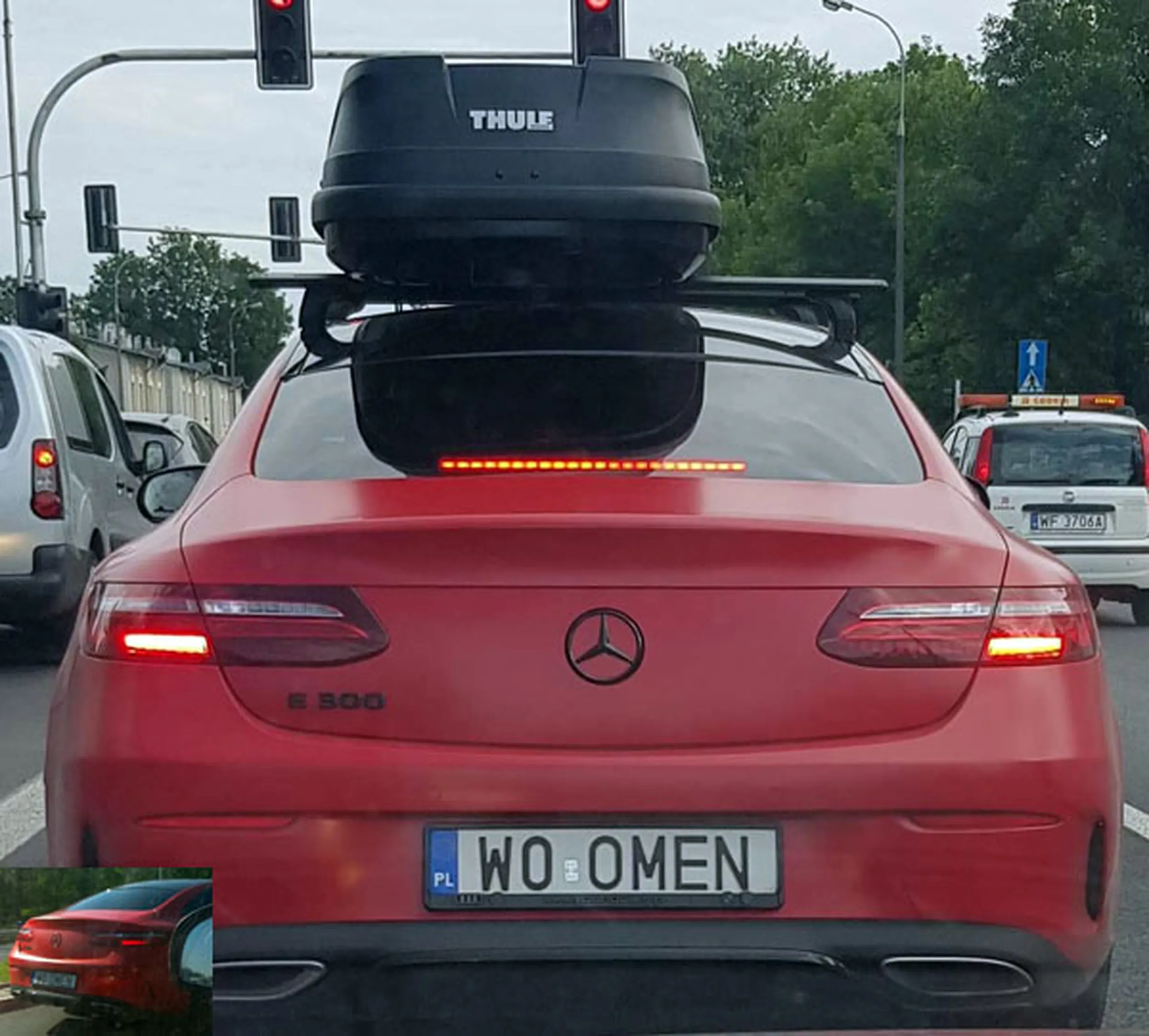 Fajny numer, blacha W0 OMEN