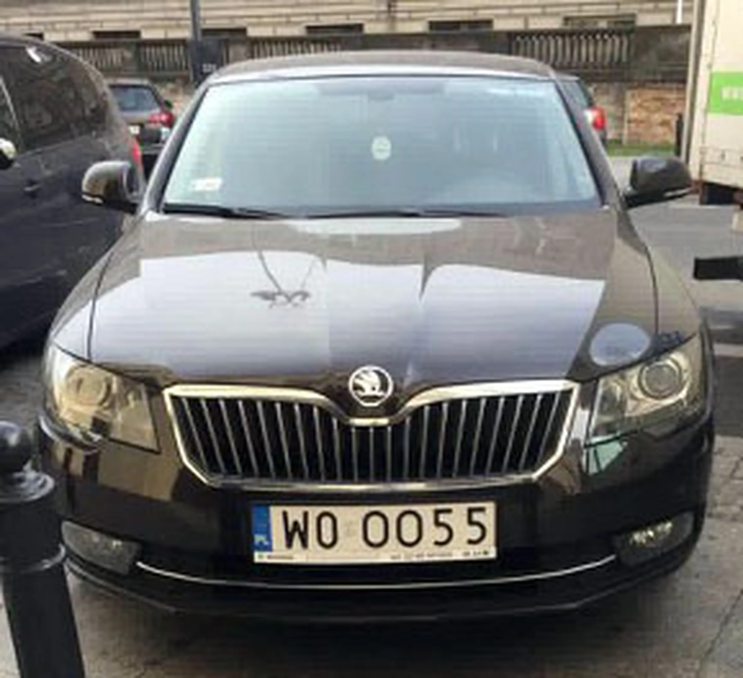 Fajny numer, blacha W0 OO55