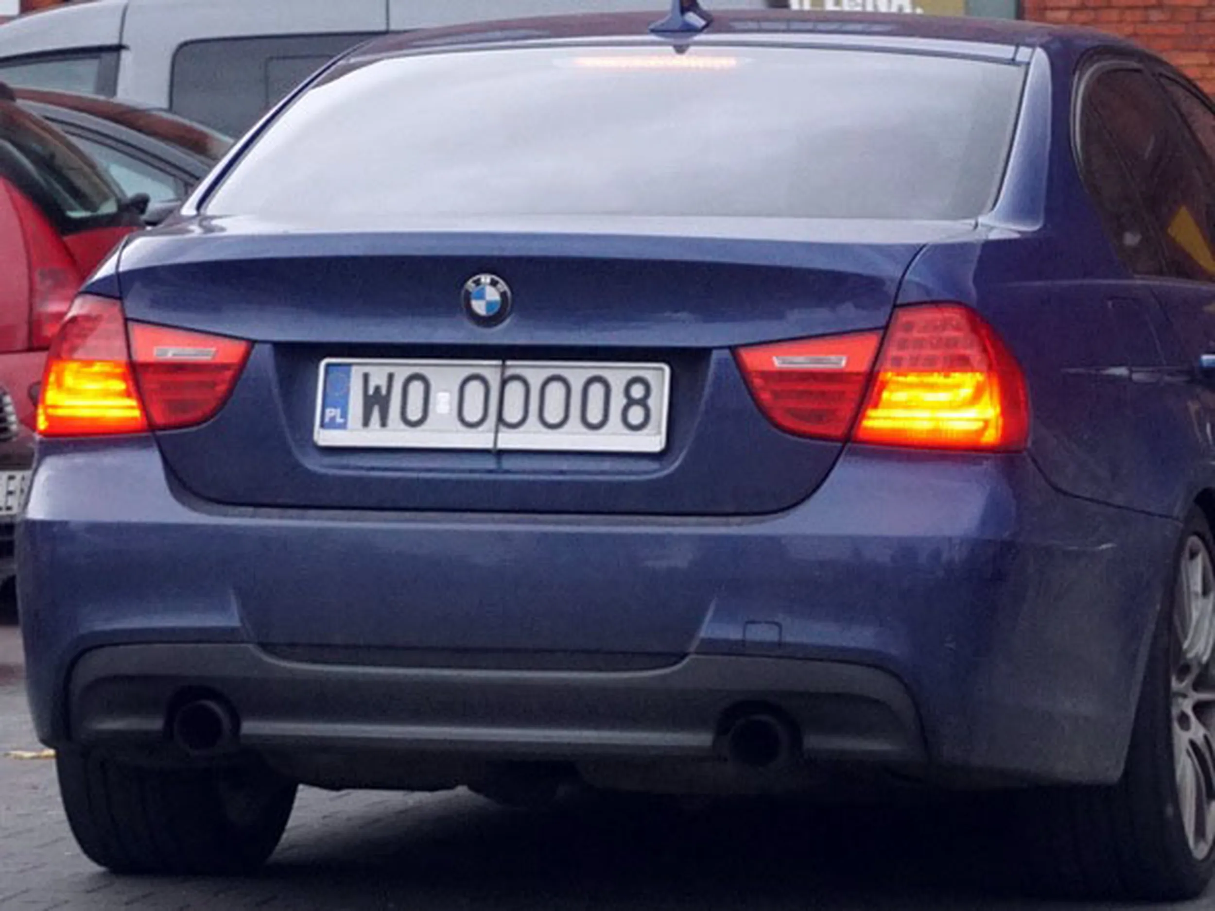 Fajny numer, blacha W0 OOO08