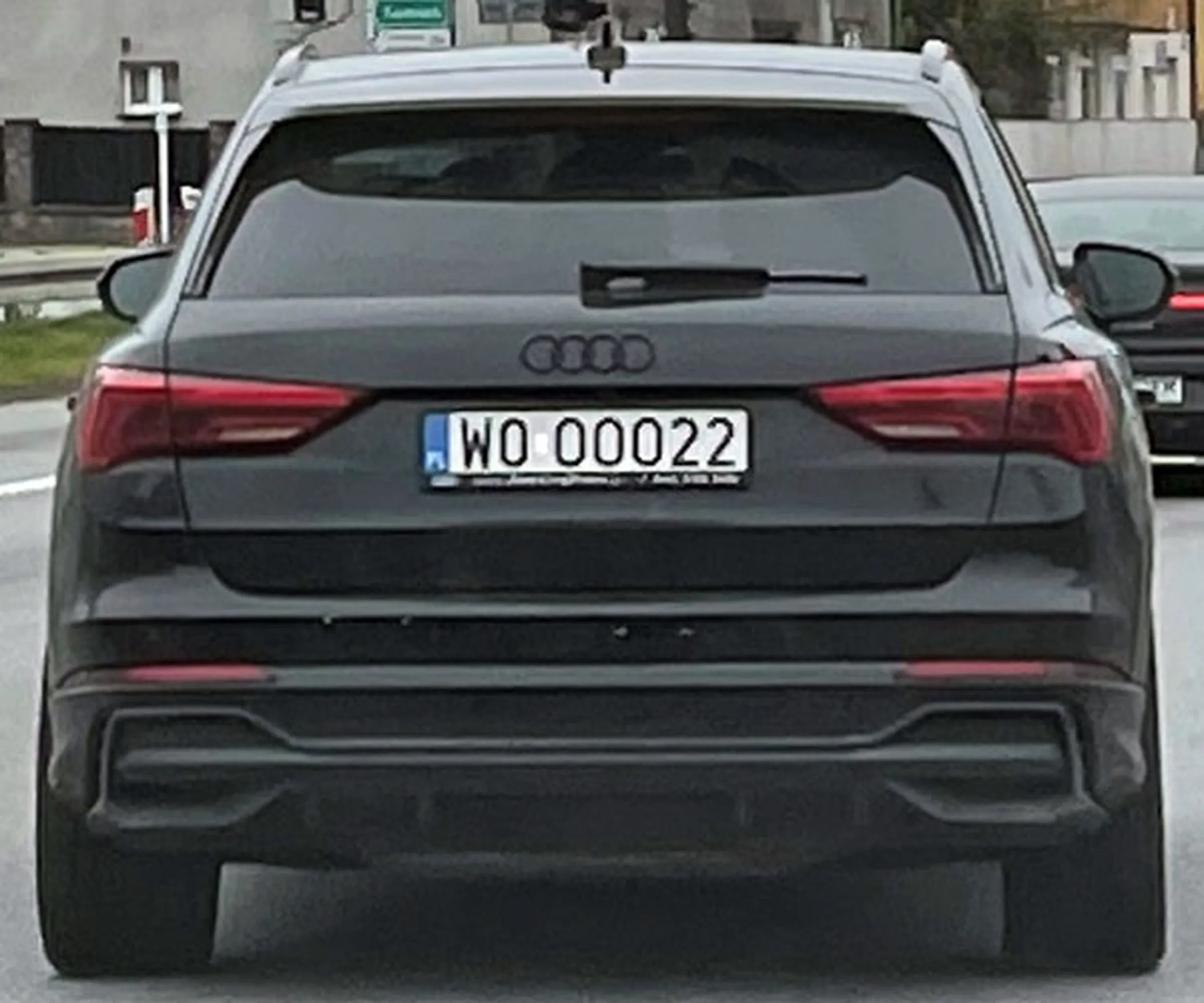 Fajny numer, blacha W0 OOO22