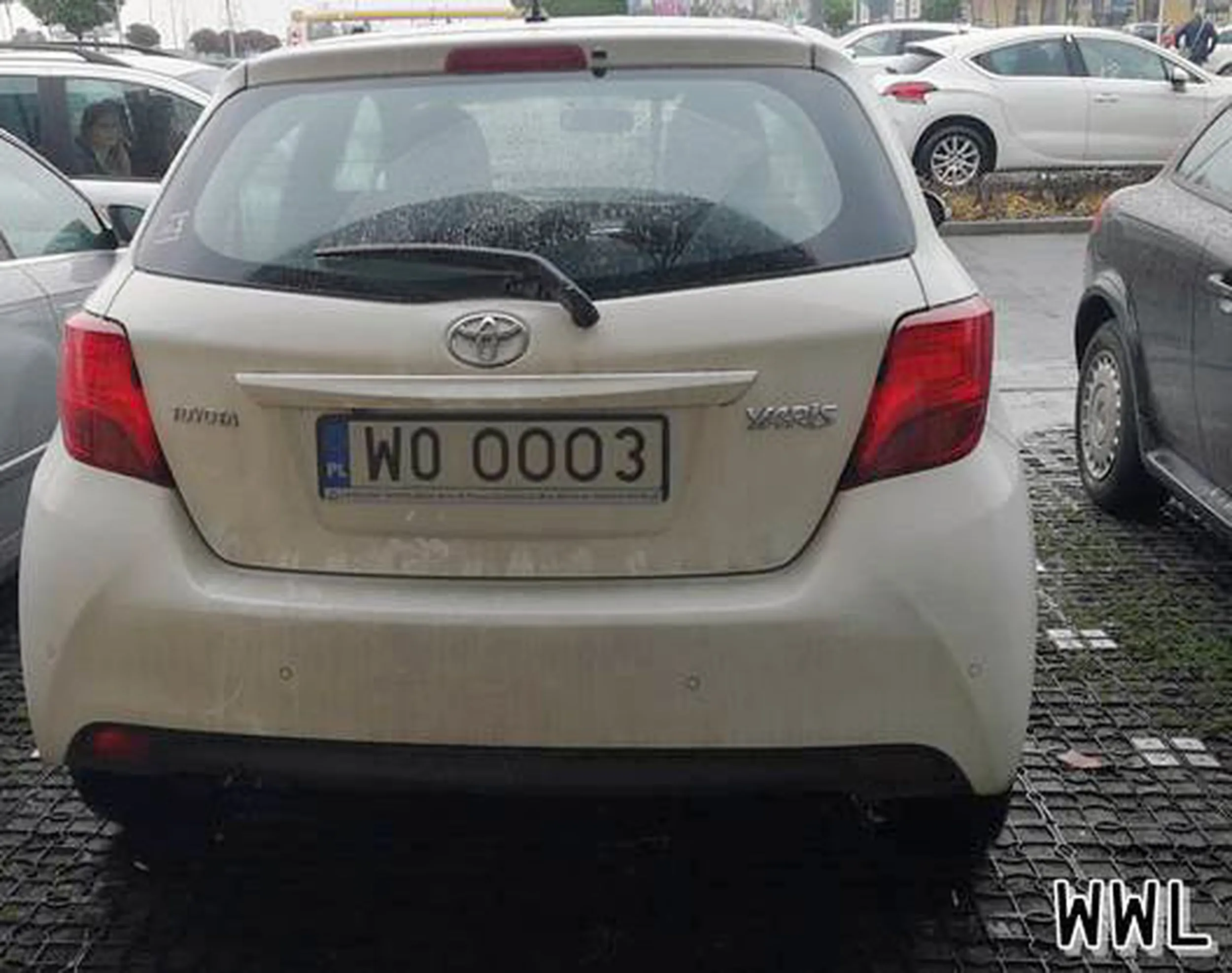 Fajny numer, blacha W0 OOO3