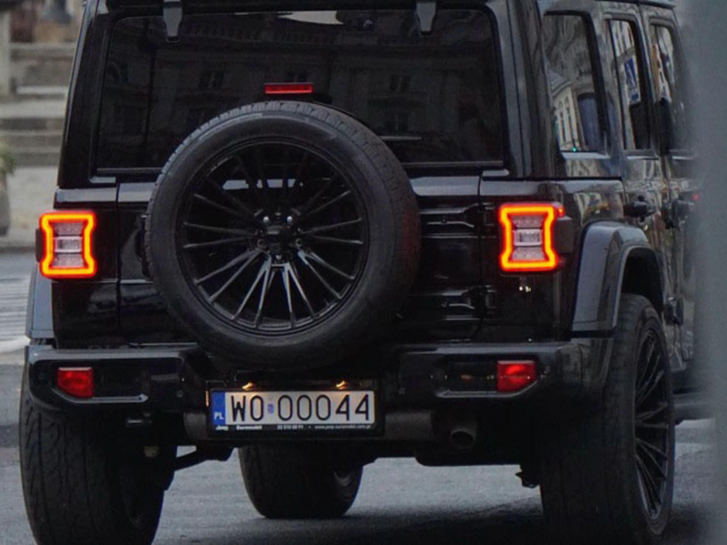 Fajny numer, blacha W0 OOO44