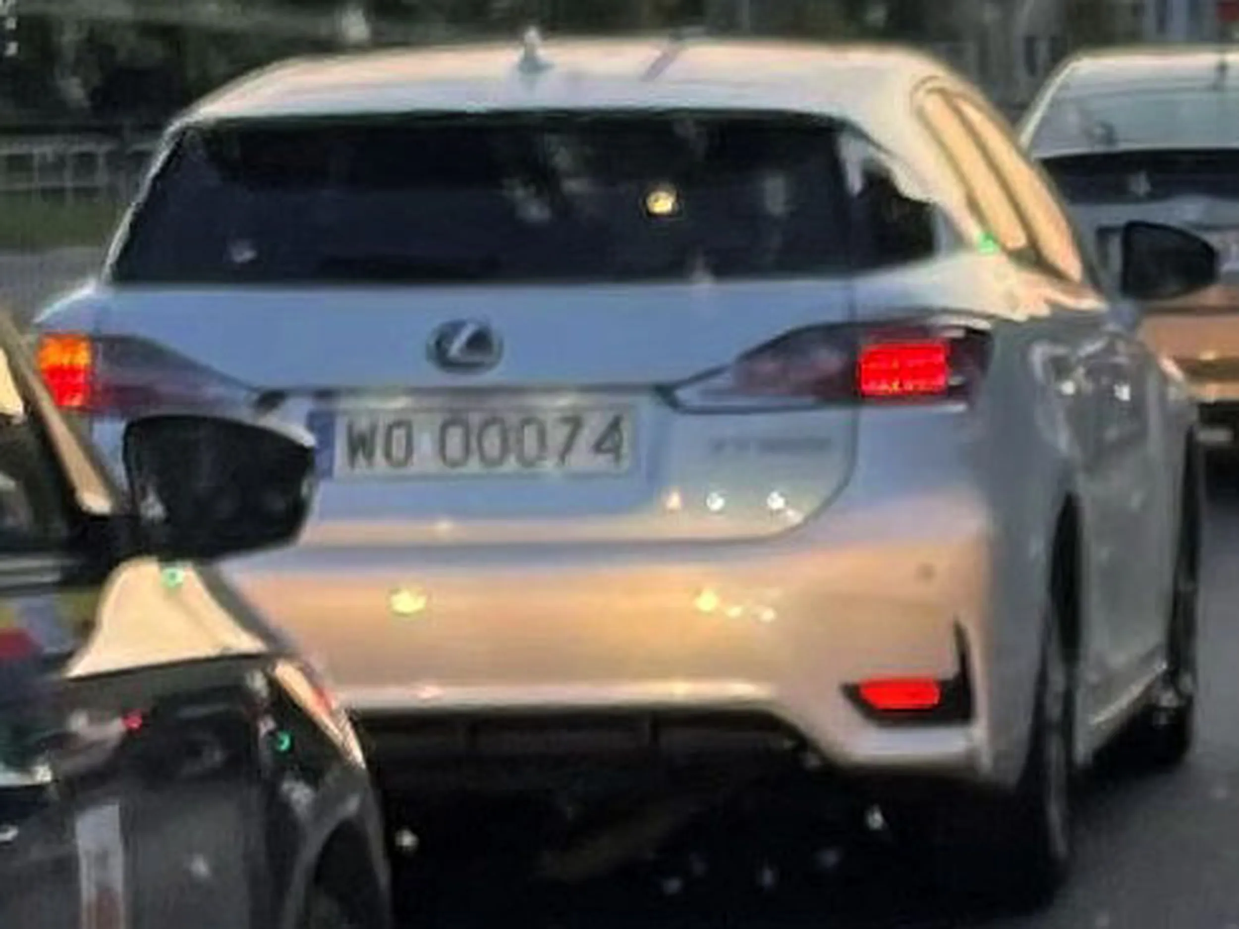 Fajny numer, blacha W0 OOO74