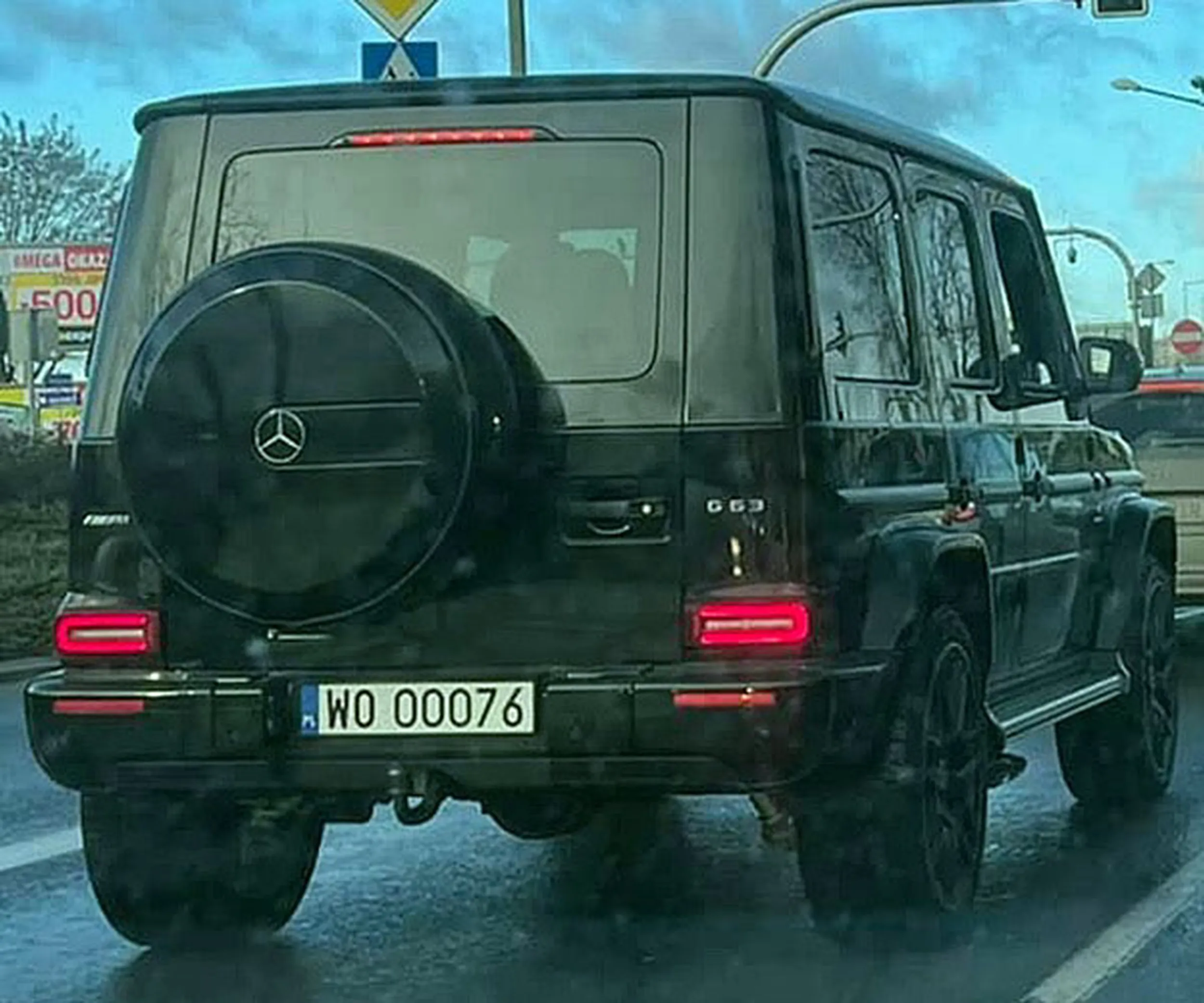 Fajny numer, blacha W0 OOO76