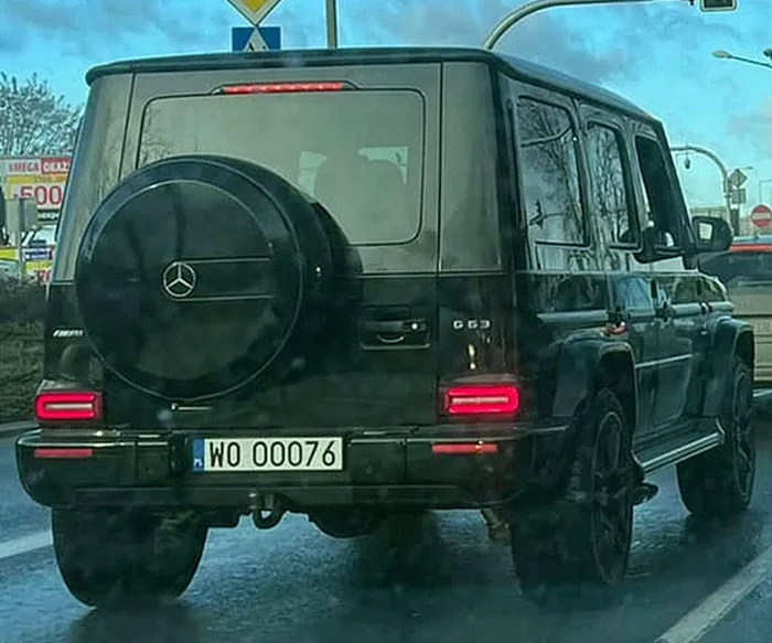 Fajny numer, blacha W0 OOO76