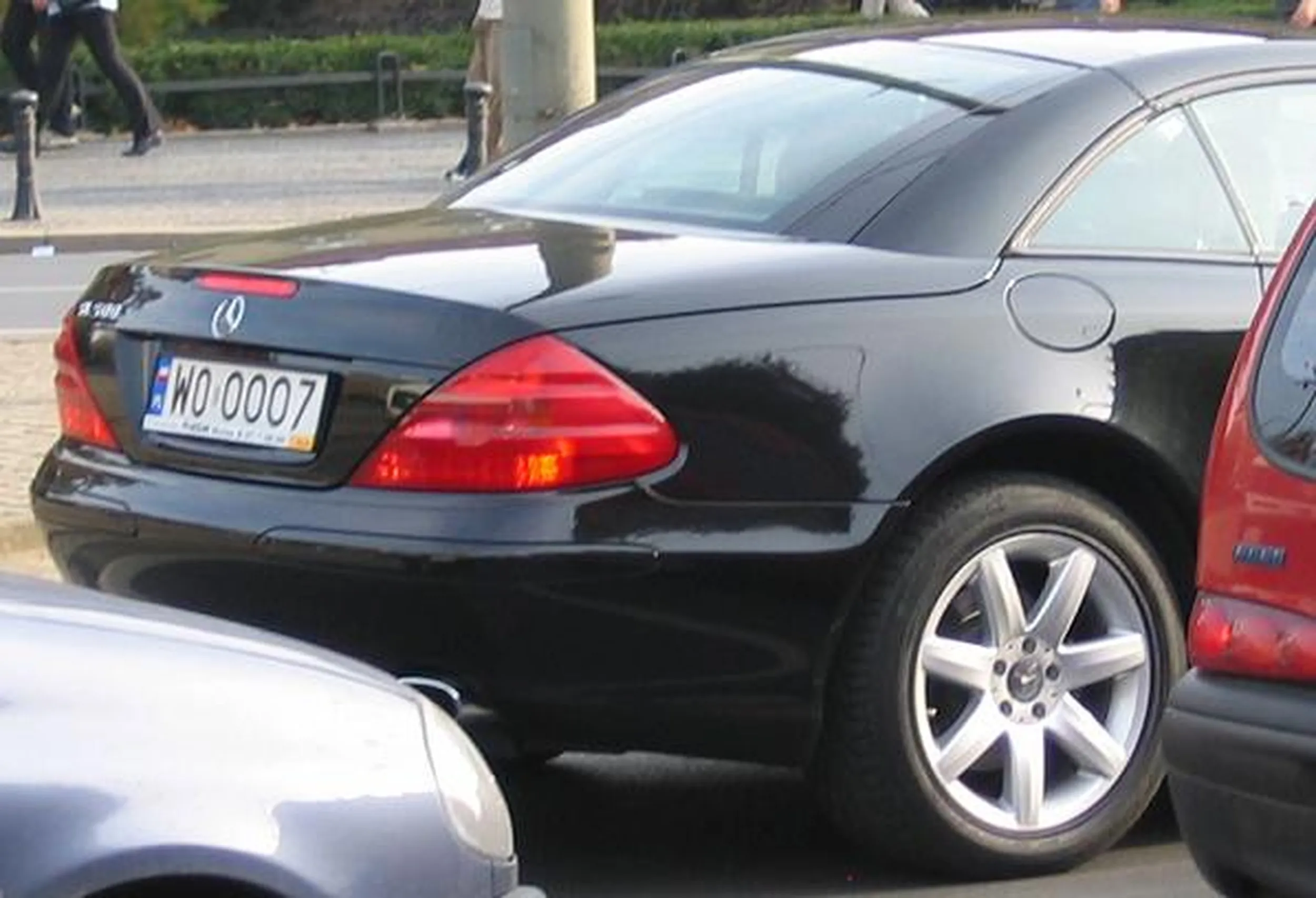 Fajny numer, blacha W0 OOO7