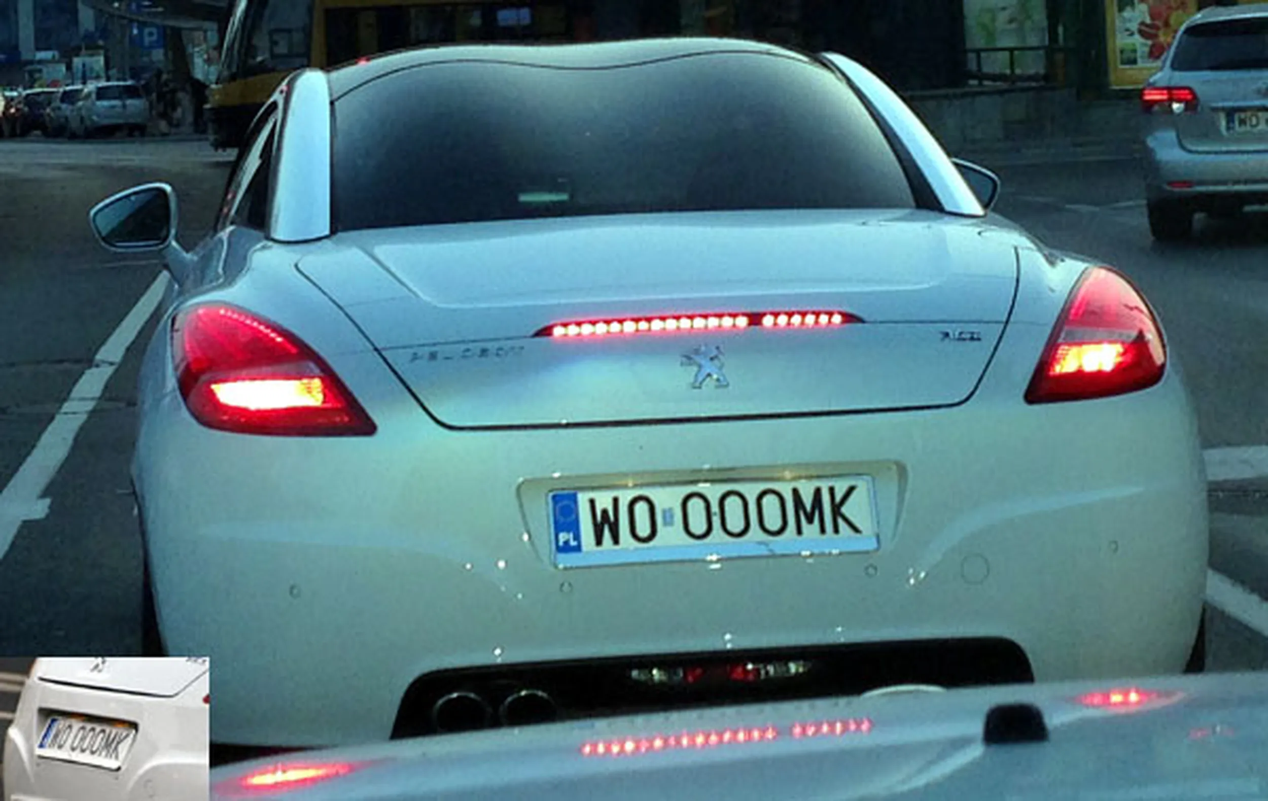 Fajny numer, blacha W0 OOOMK