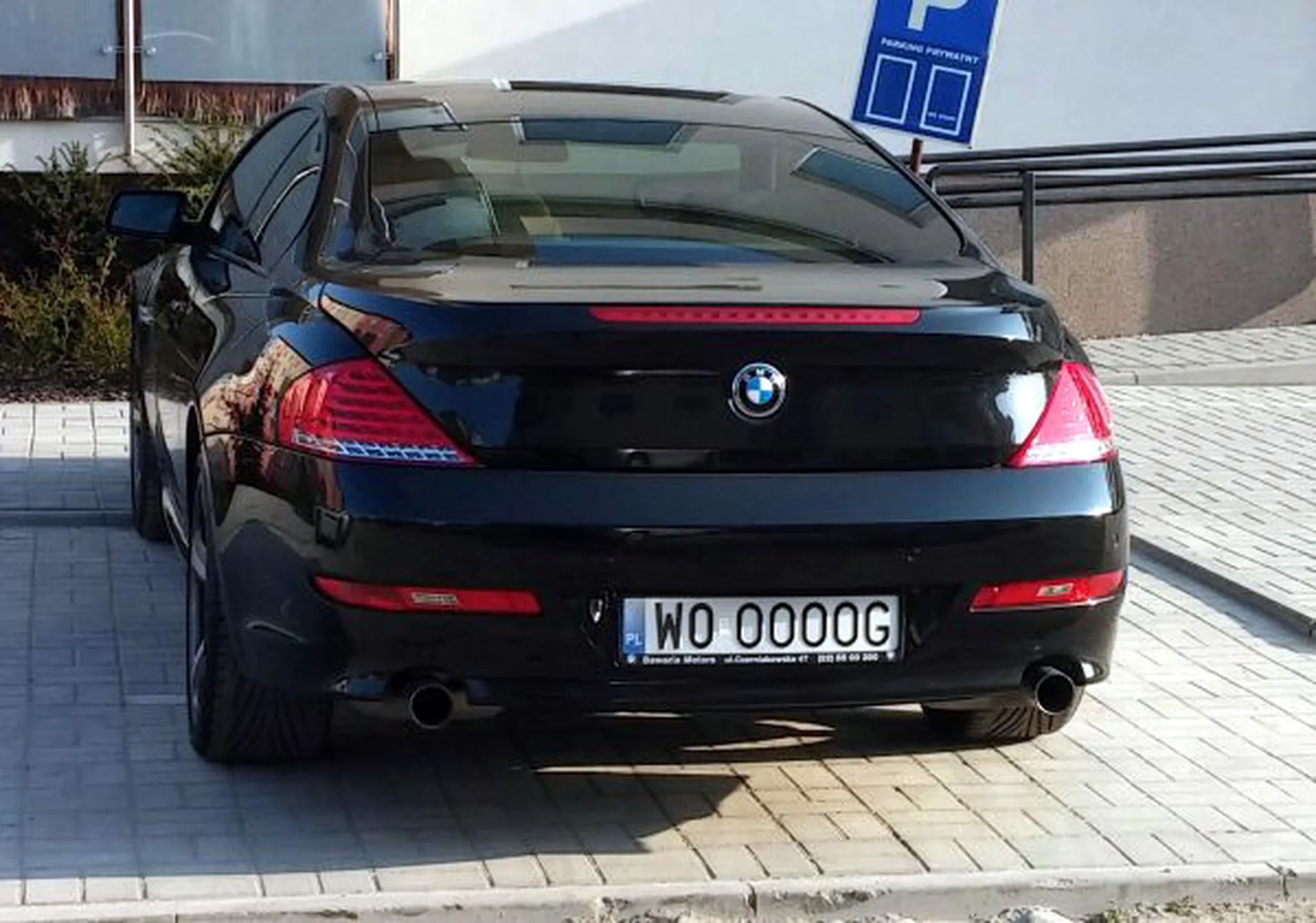 Fajny numer, blacha W0 OOOOG