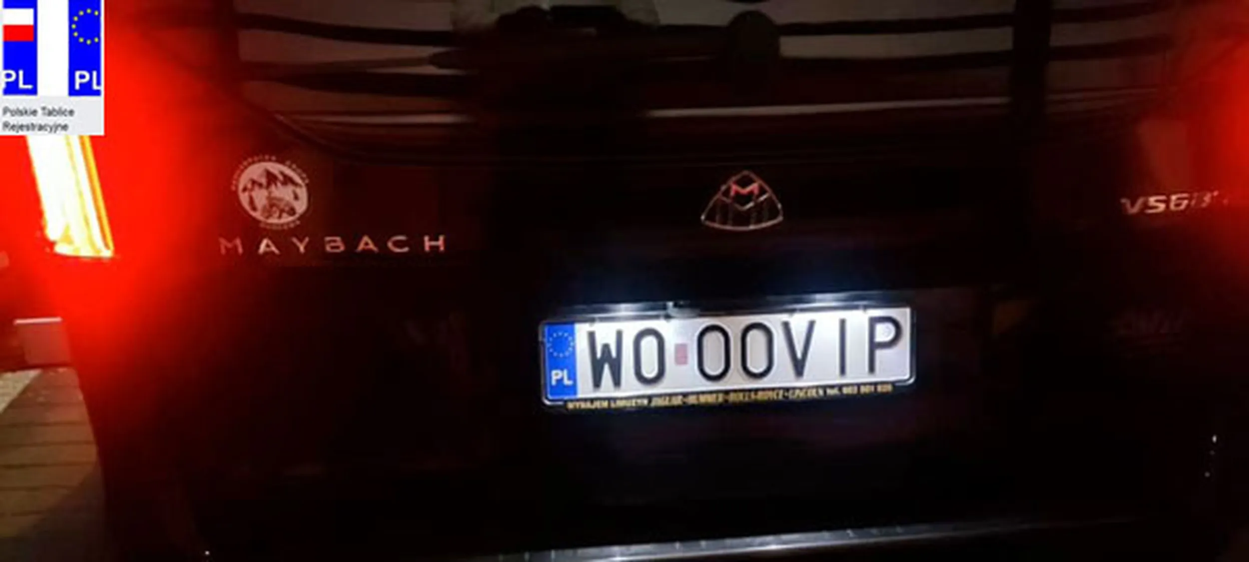 Fajny numer, blacha W0 OOVIP