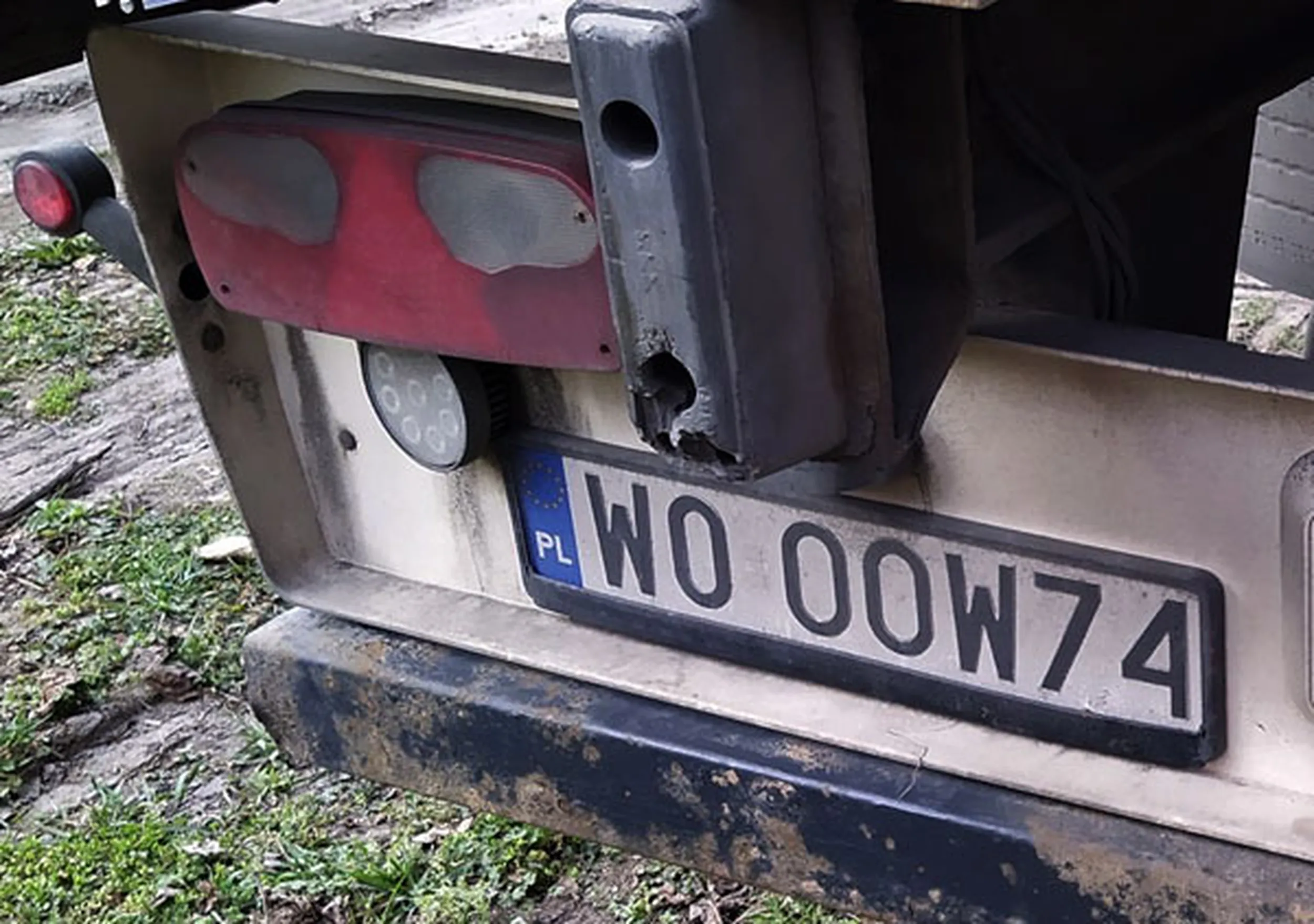 Fajny numer, blacha W0 OOW74