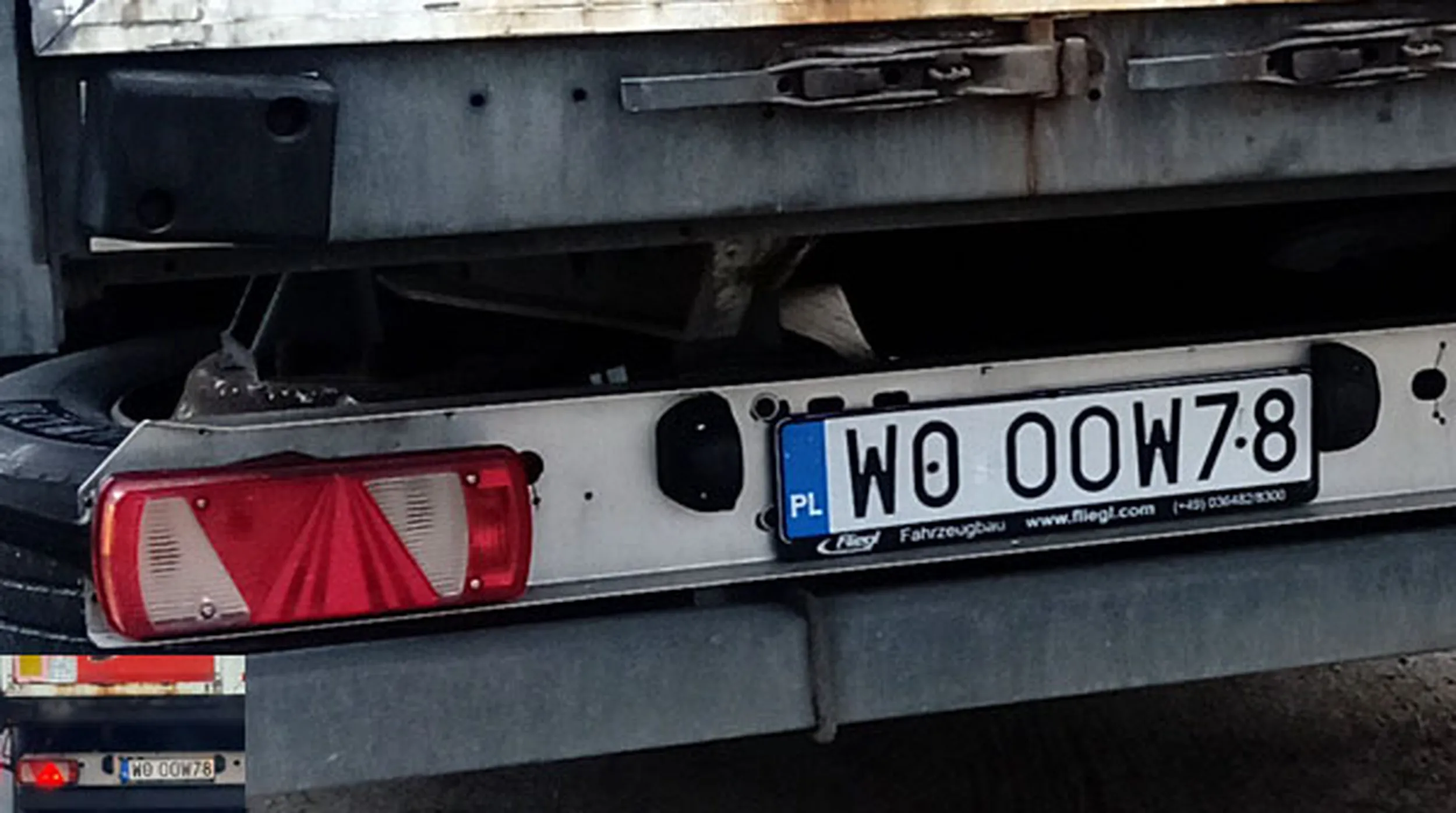 Fajny numer, blacha W0 OOW78