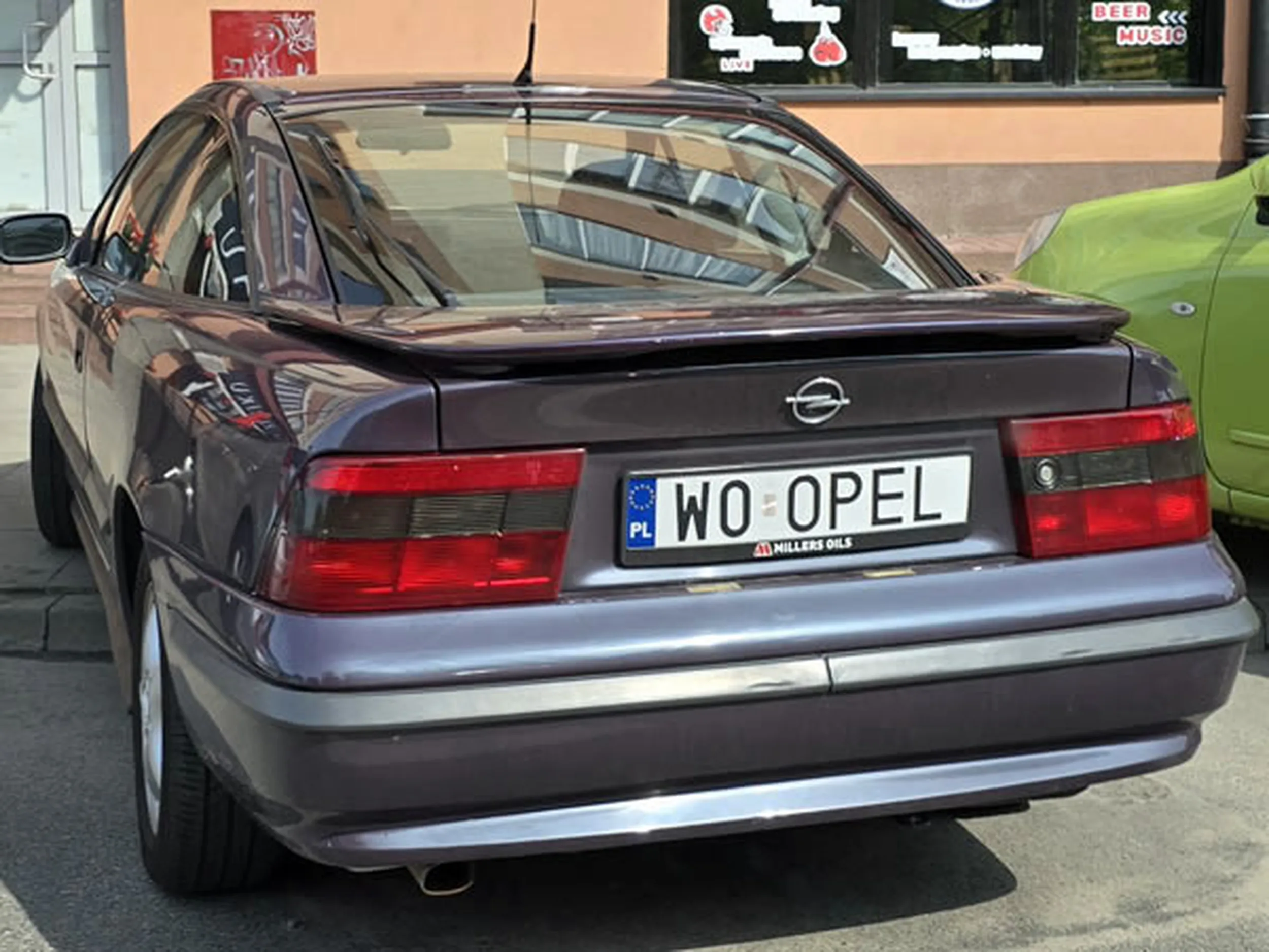 Fajny numer, blacha W0 OPEL
