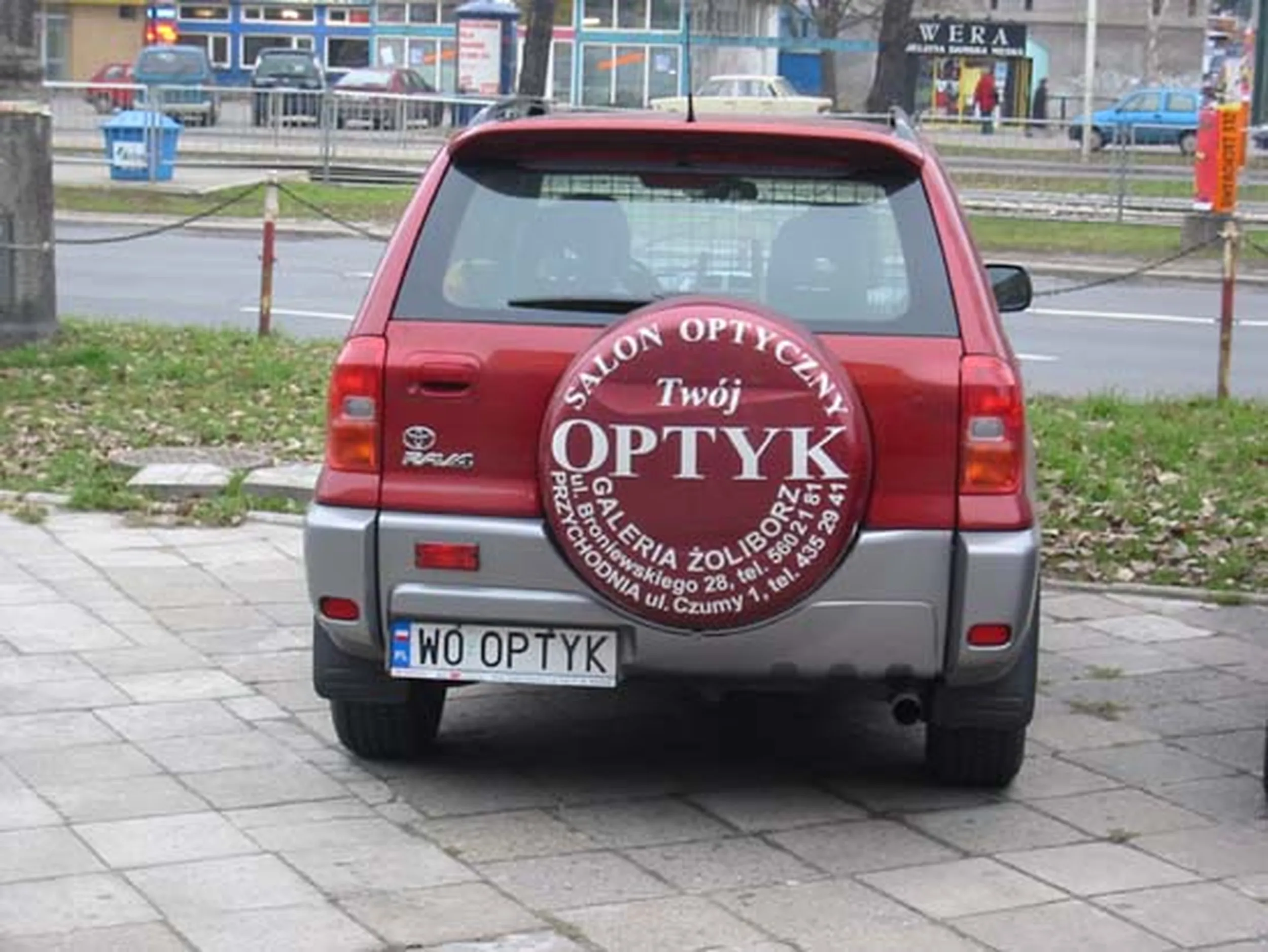 Fajny numer, blacha W0 OPTYK