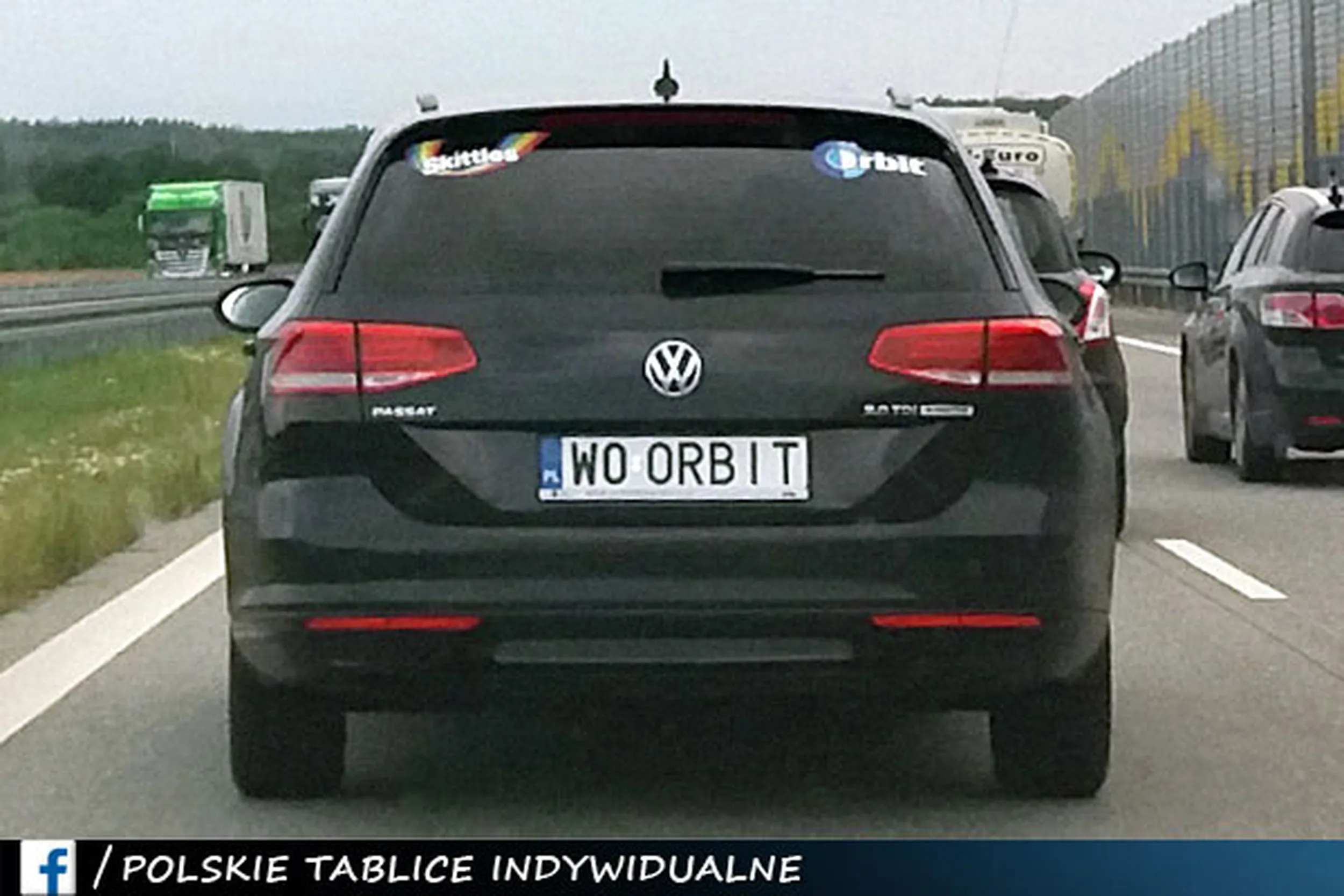 Fajny numer, blacha W0 ORBIT