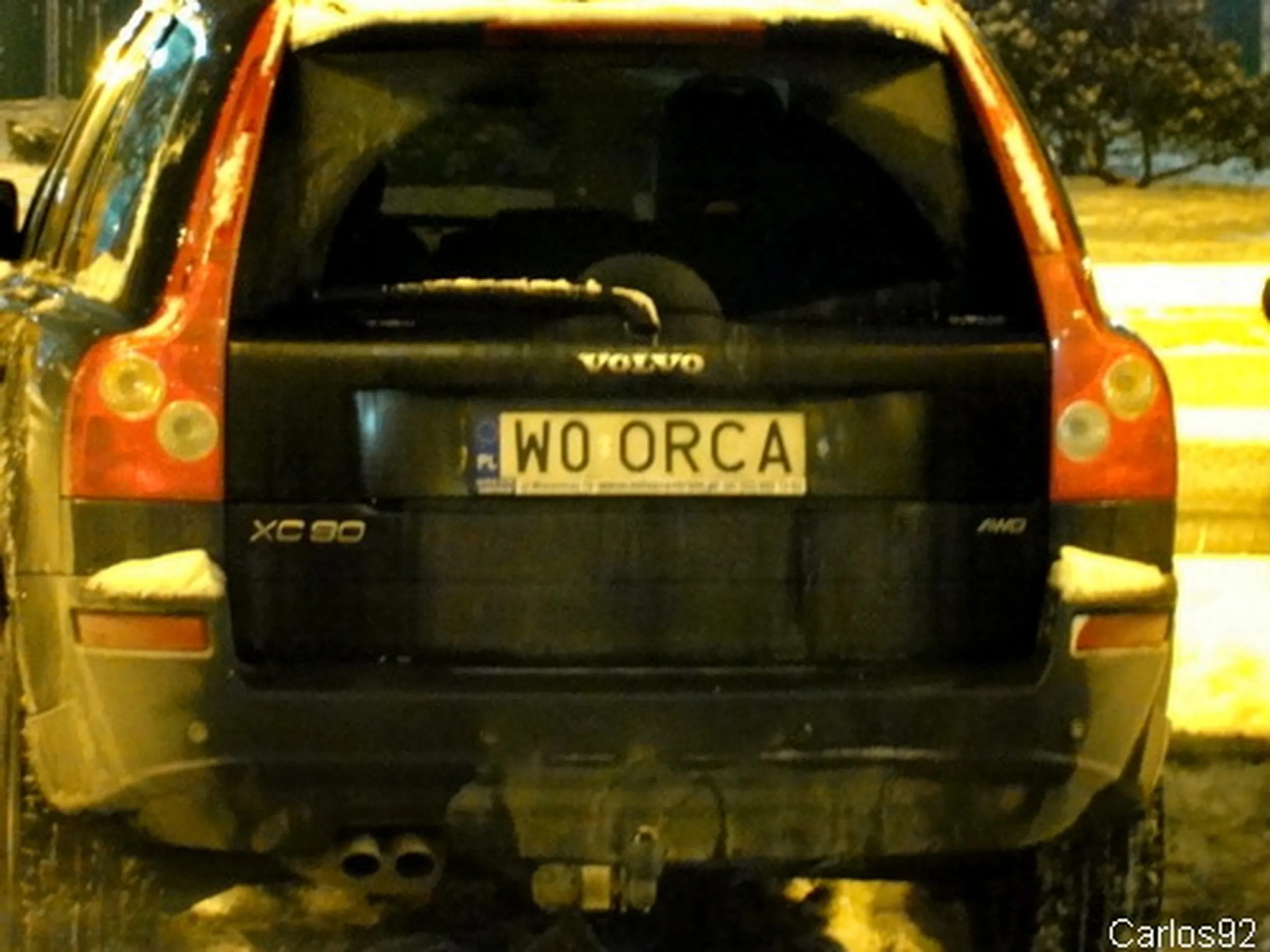 Fajny numer, blacha W0 ORCA