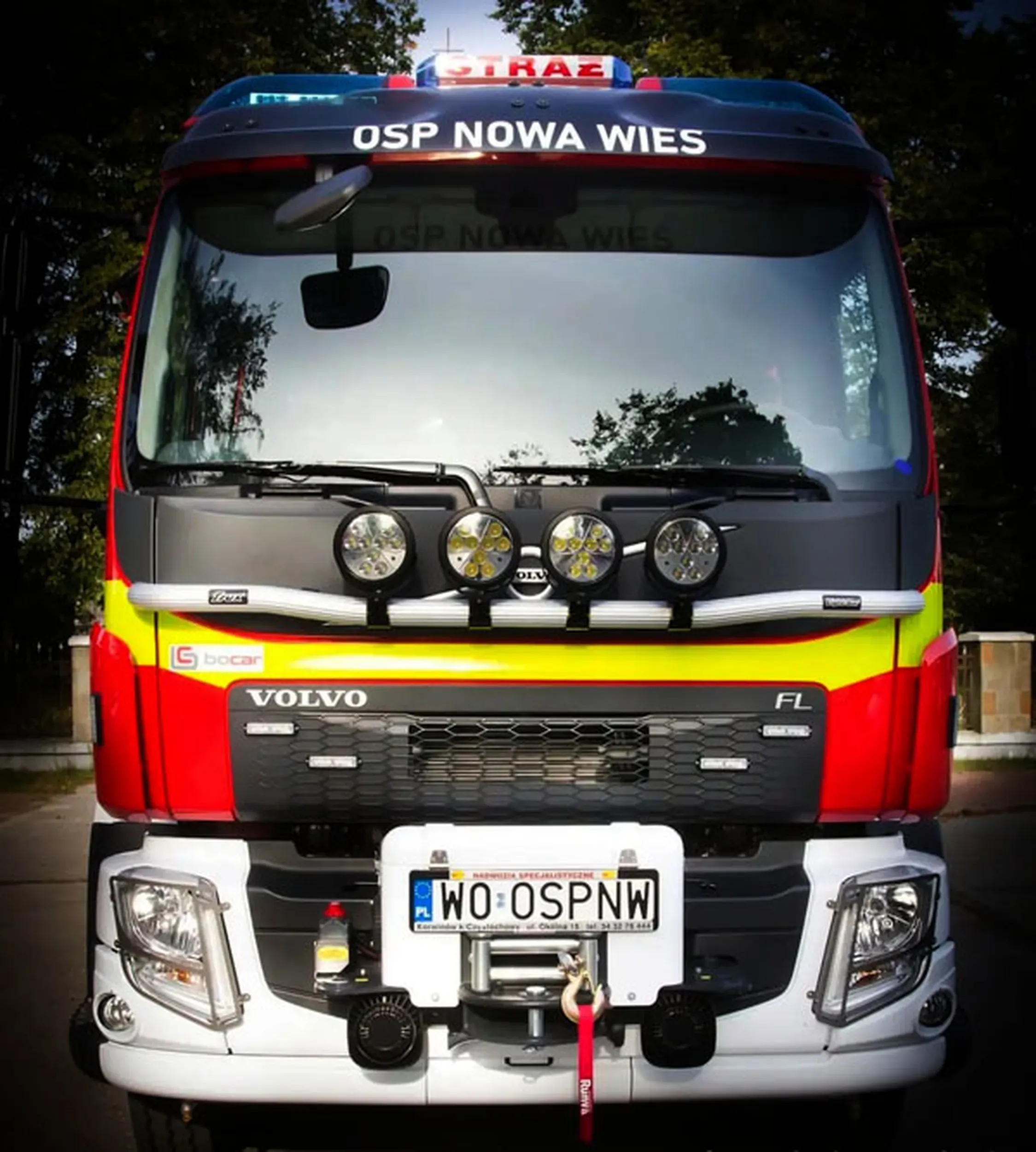 Fajny numer, blacha W0 OSPNW