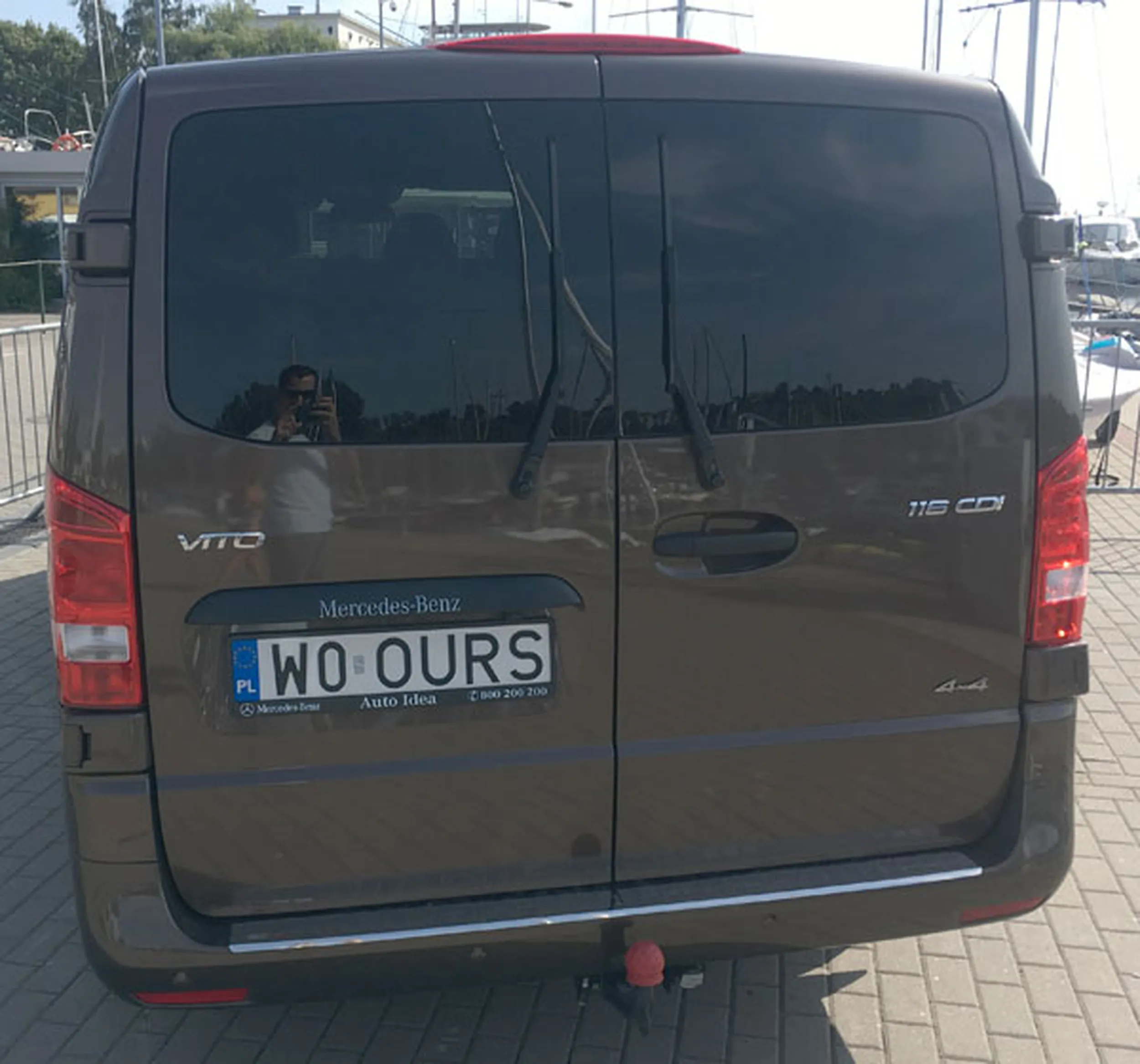 Fajny numer, blacha W0 OURS