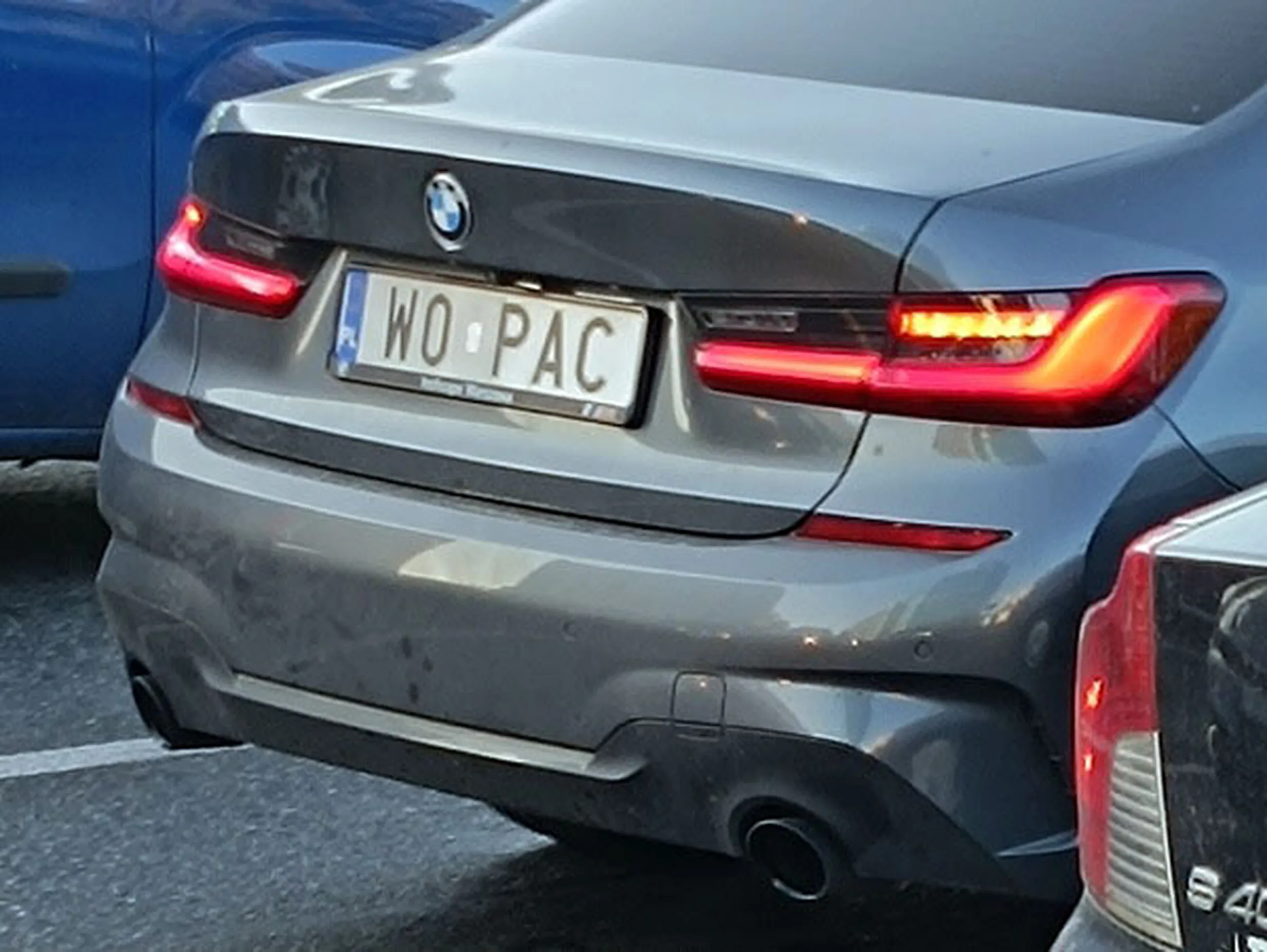 Fajny numer, blacha W0 PAC