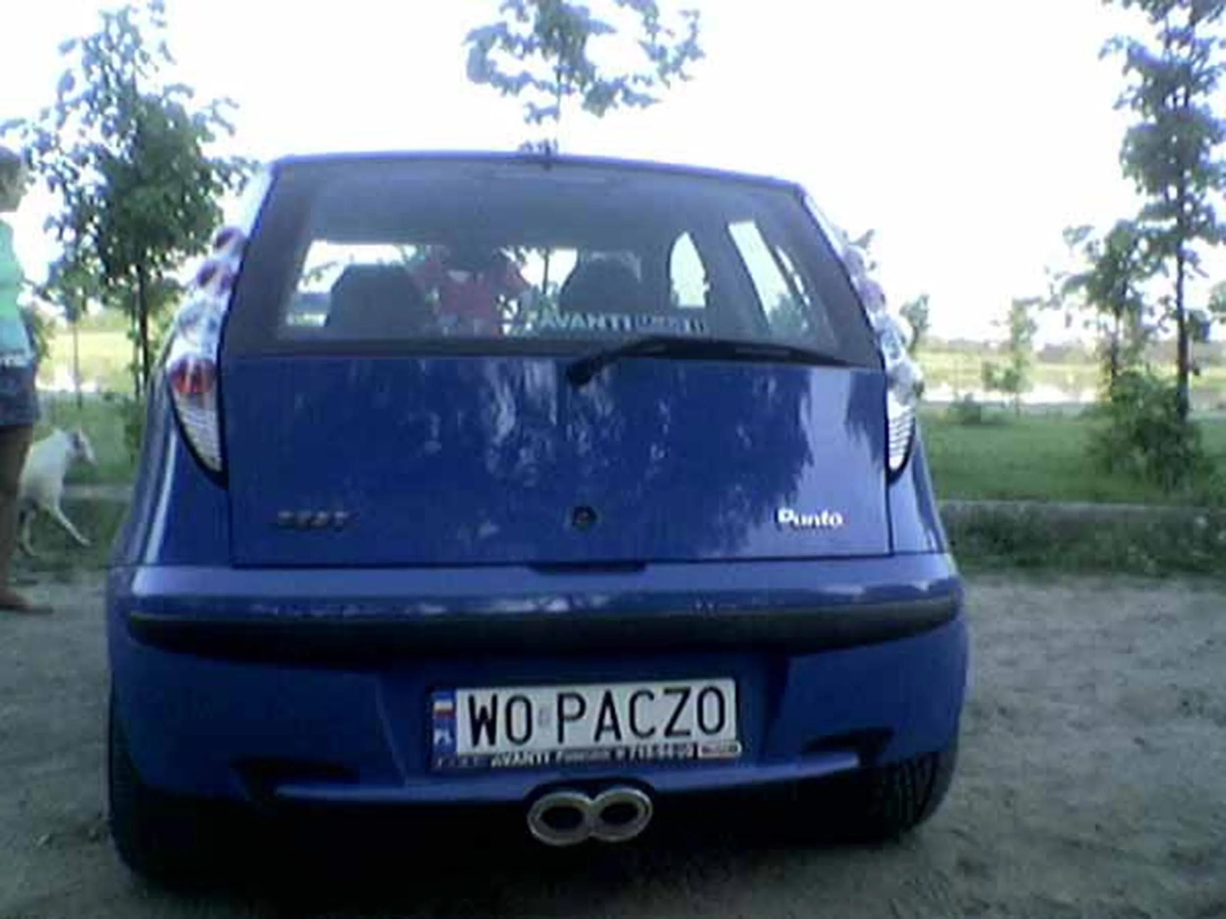 Fajny numer, blacha W0 PACZO