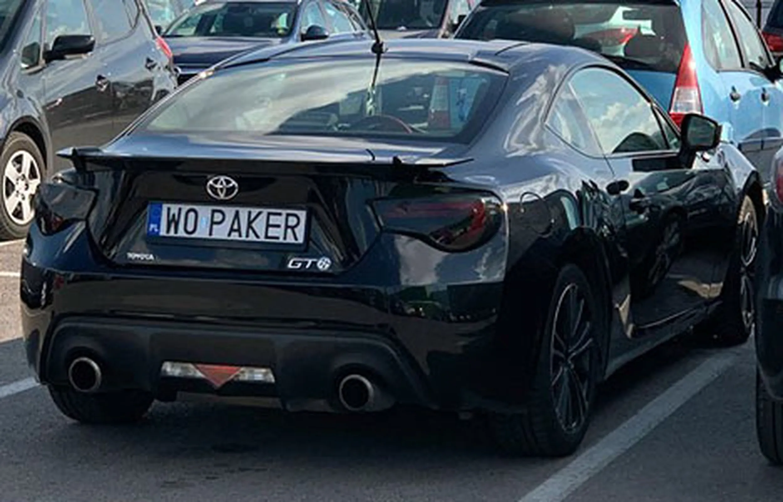 Fajny numer, blacha W0 PAKER