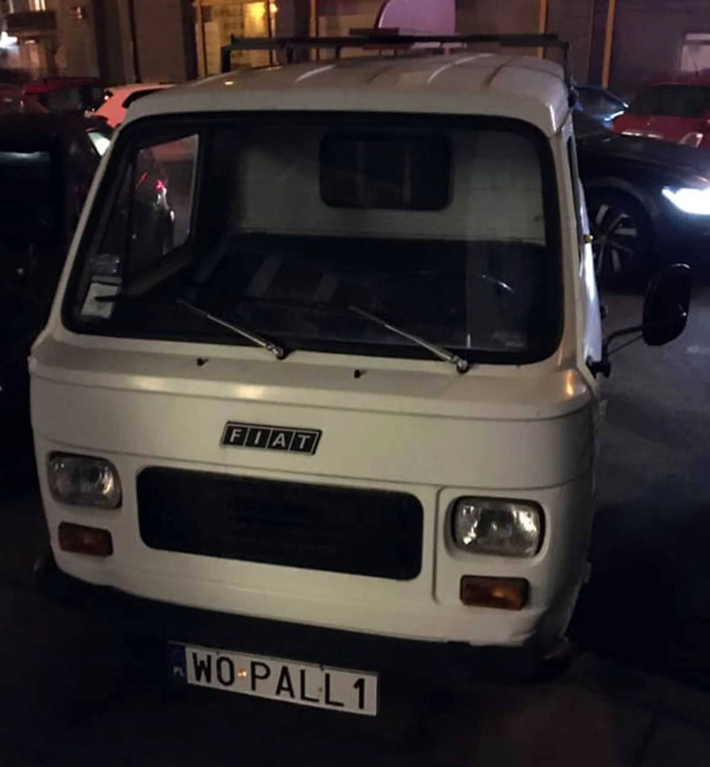 Fajny numer, blacha W0 PALL1