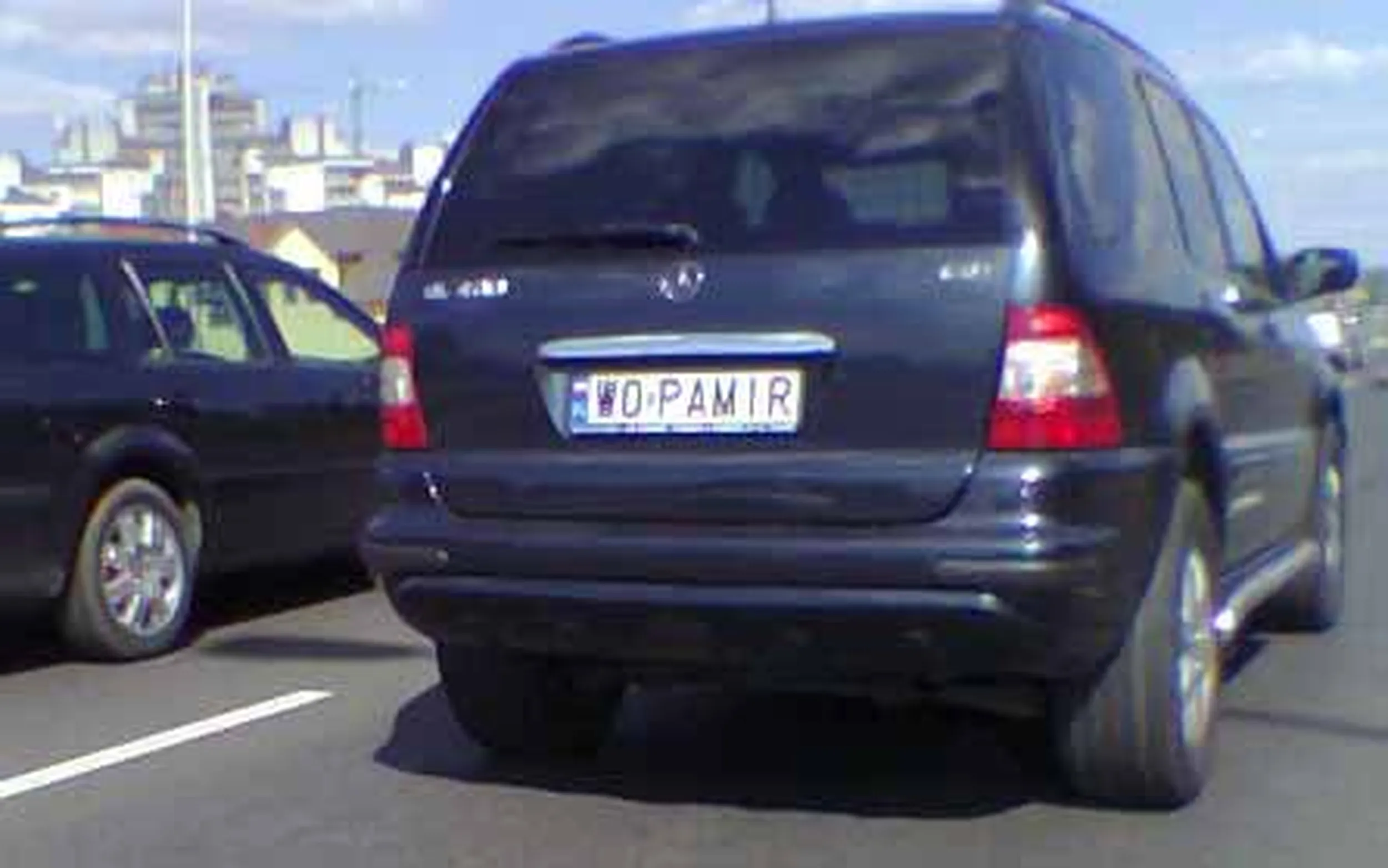 Fajny numer, blacha W0 PAMIR