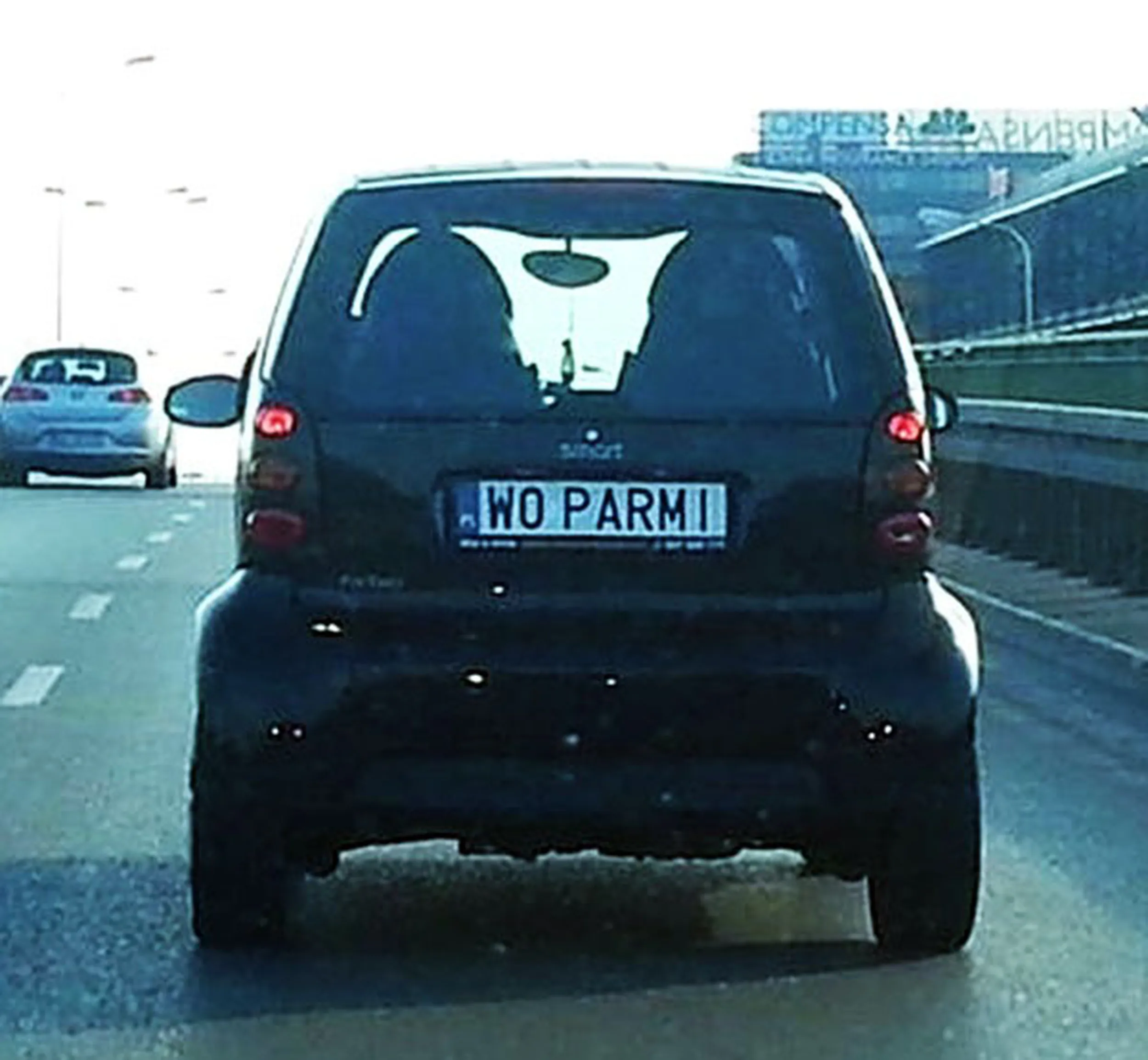 Fajny numer, blacha W0 PARMI