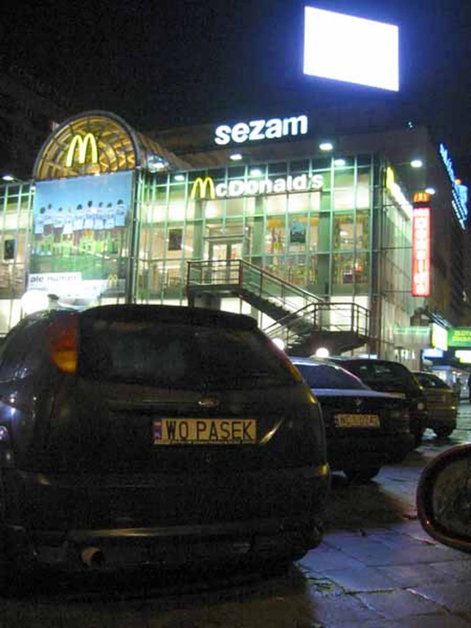 Fajny numer, blacha W0 PASEK