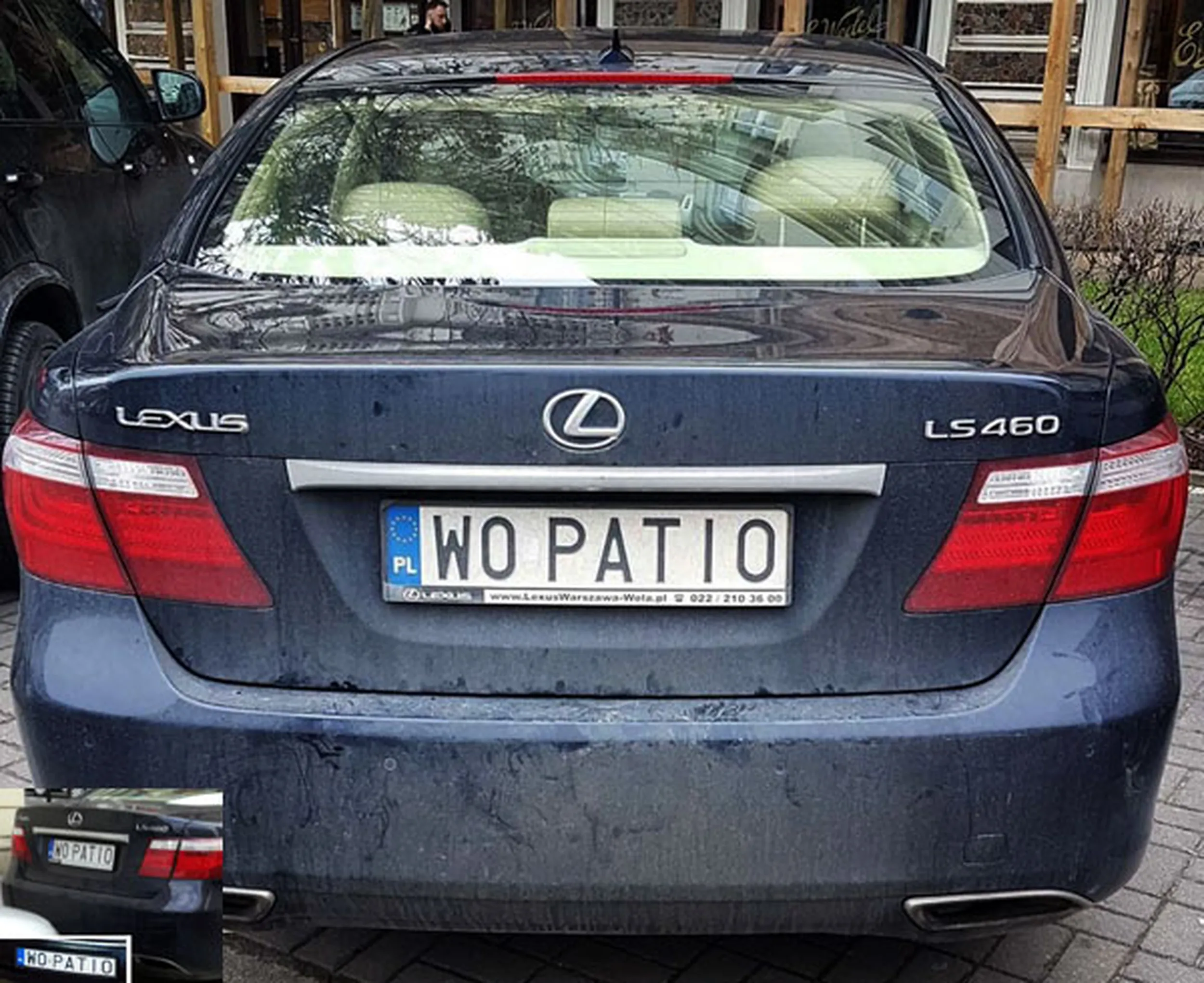 Fajny numer, blacha W0 PATIO