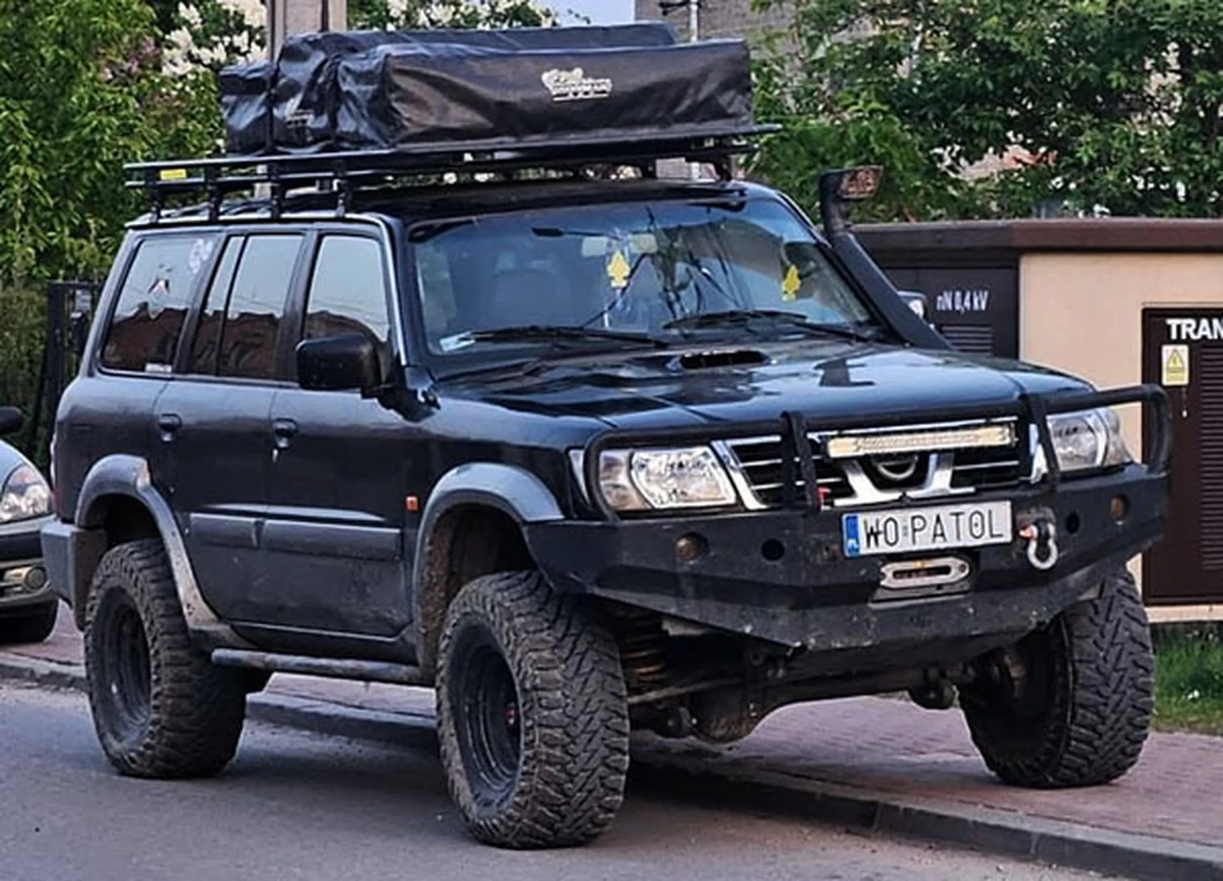 Fajny numer, blacha W0 PATOL