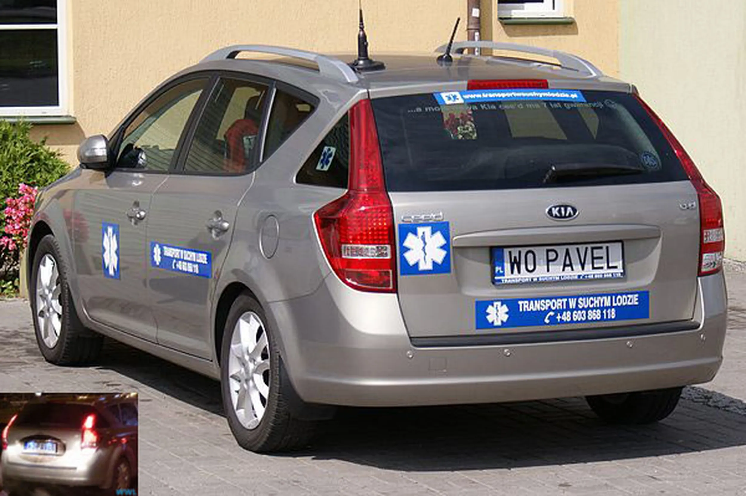 Fajny numer, blacha W0 PAVEL