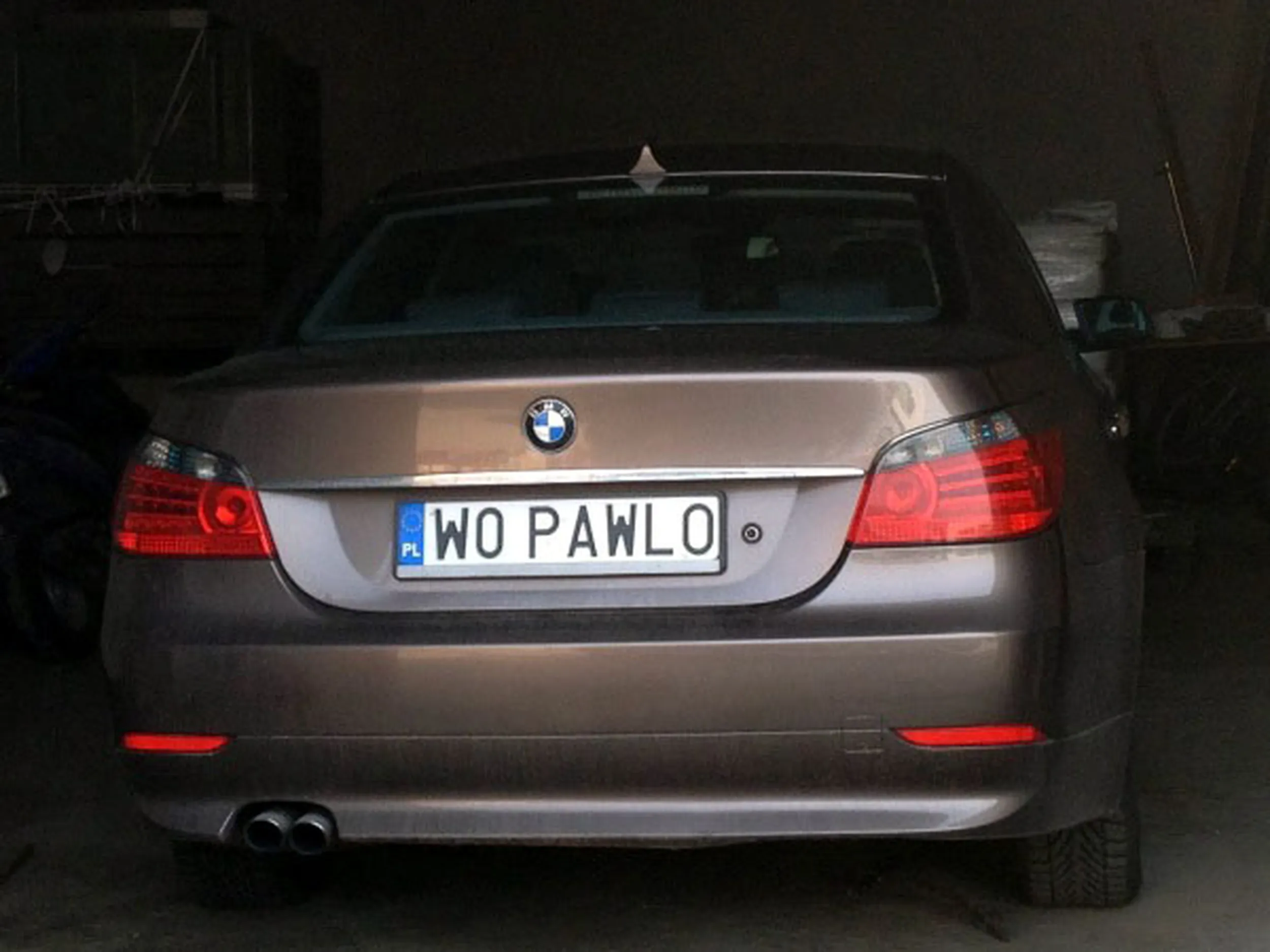 Fajny numer, blacha W0 PAWLO