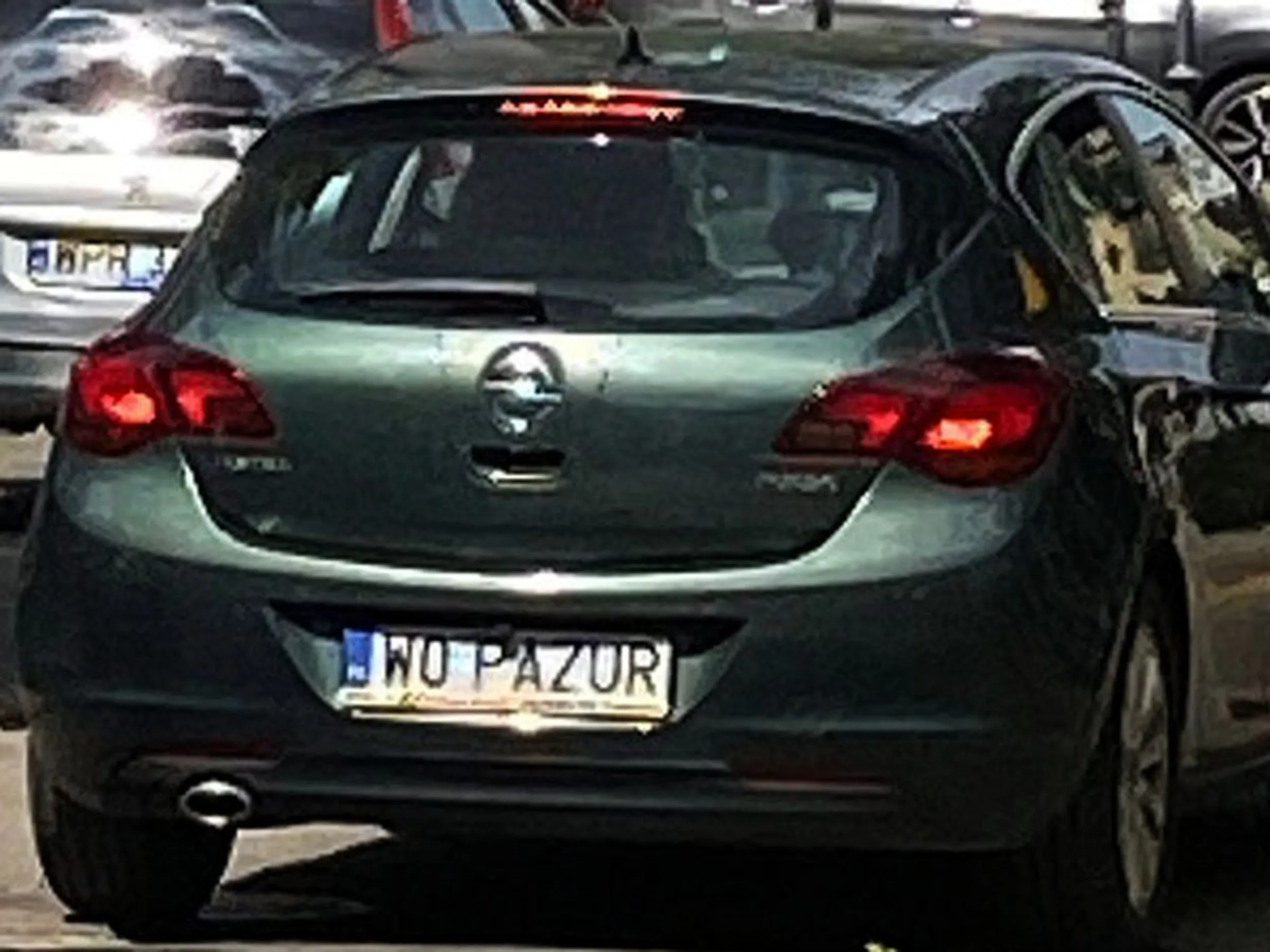 Fajny numer, blacha W0 PAZUR