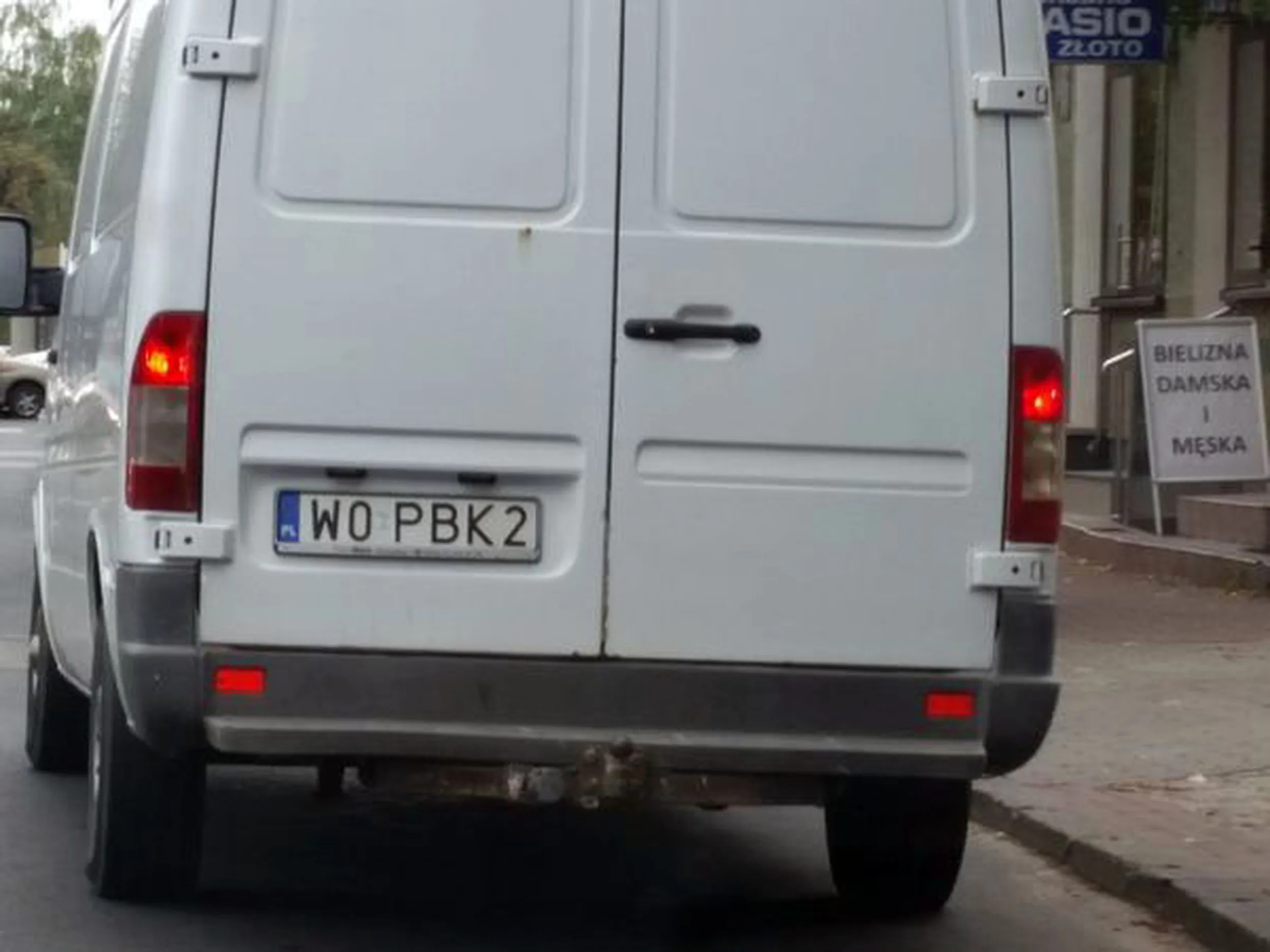 Fajny numer, blacha W0 PBK2