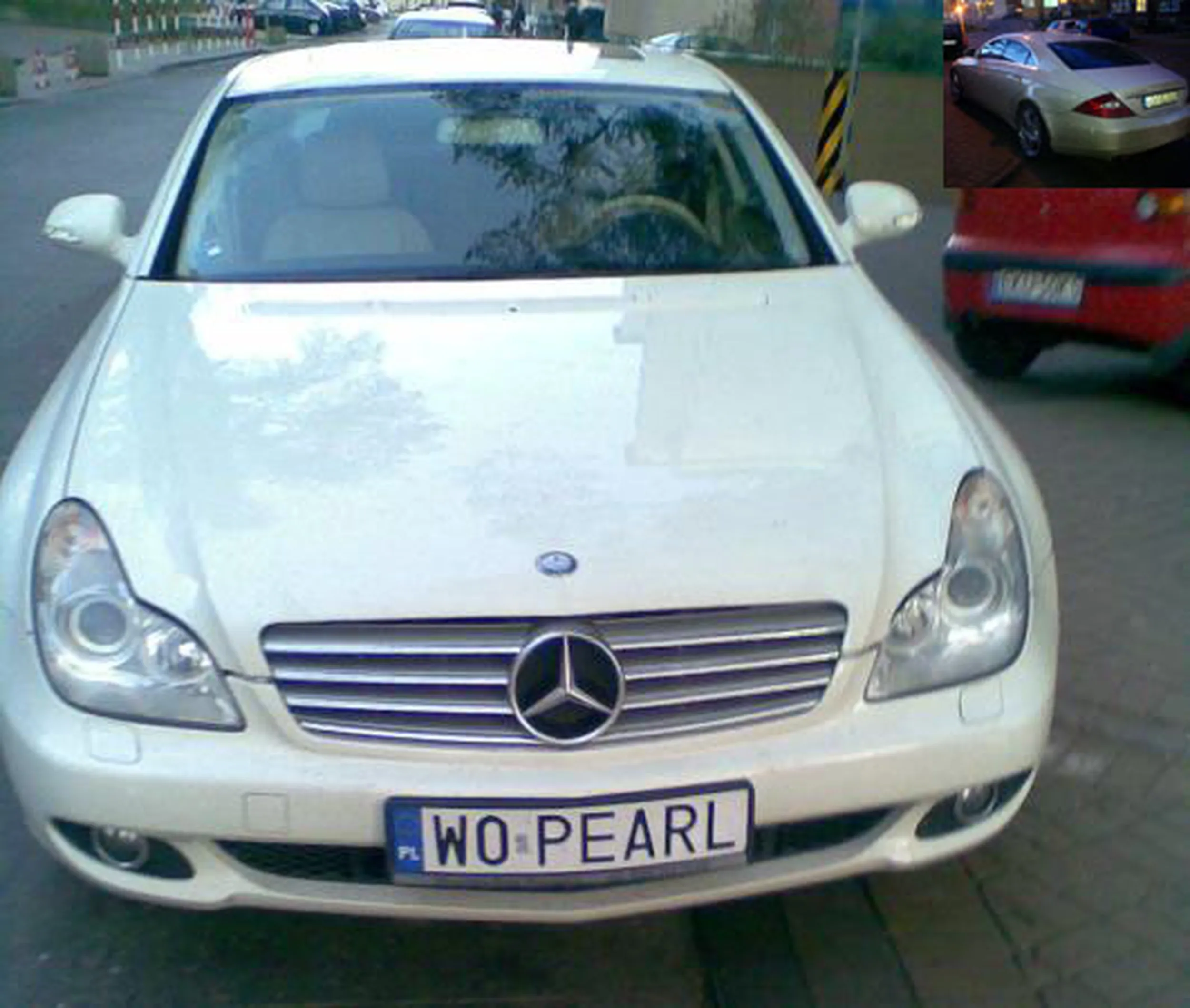 Fajny numer, blacha W0 PEARL