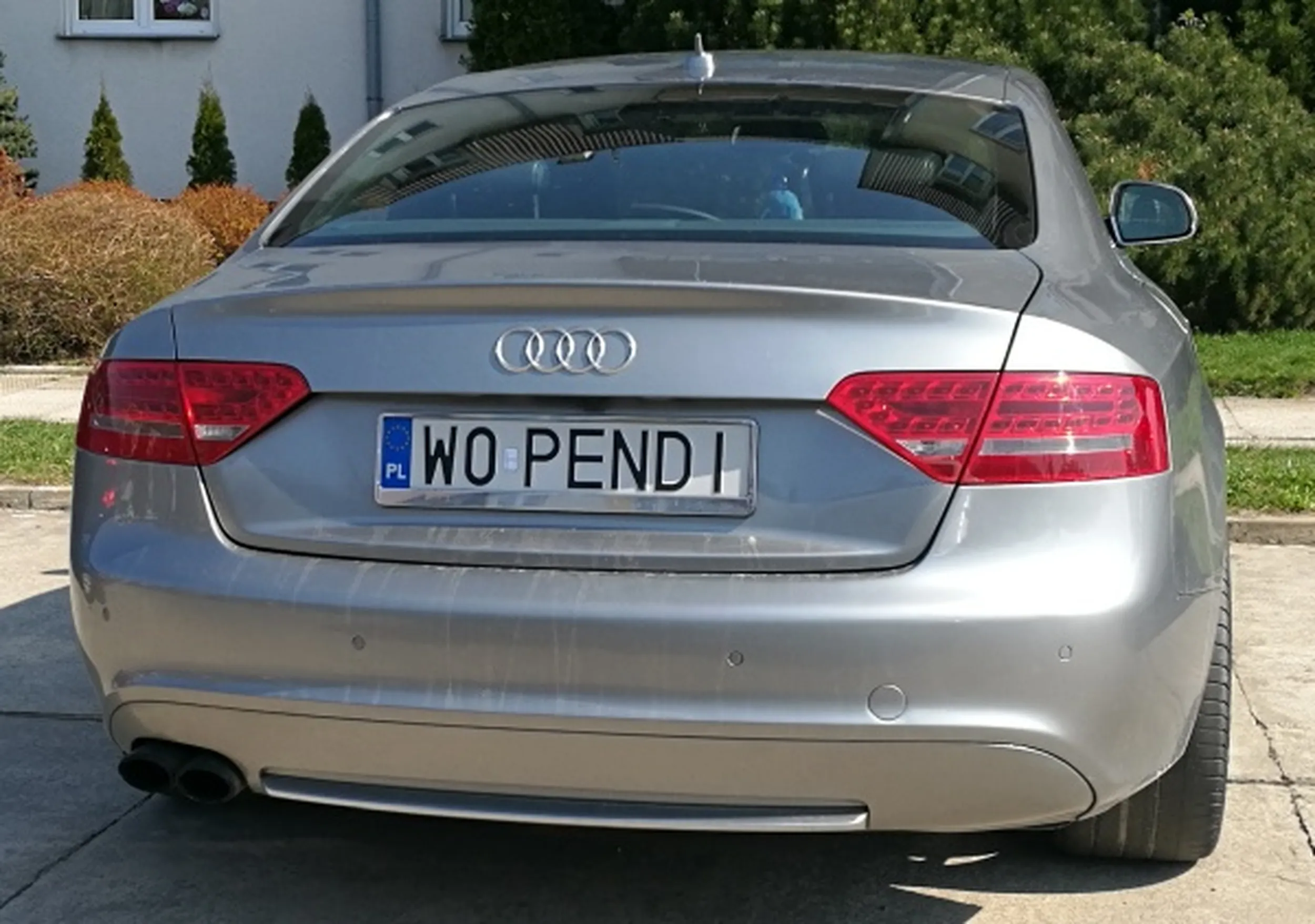 Fajny numer, blacha W0 PENDI