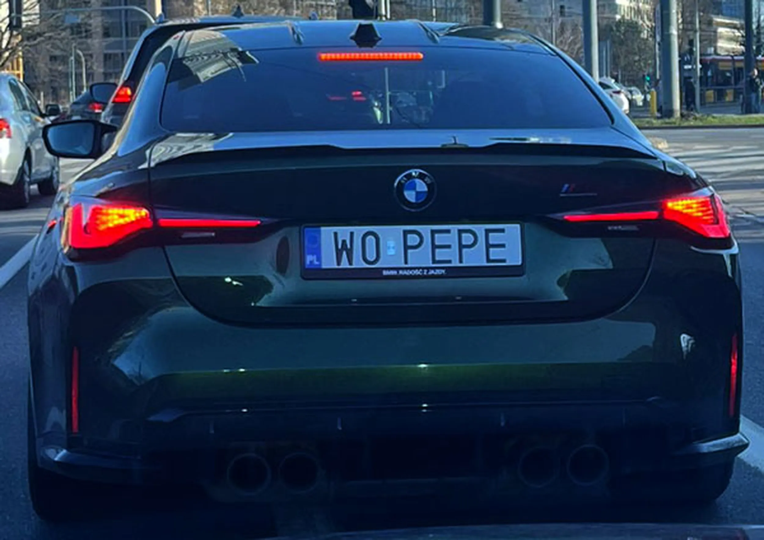 Fajny numer, blacha W0 PEPE