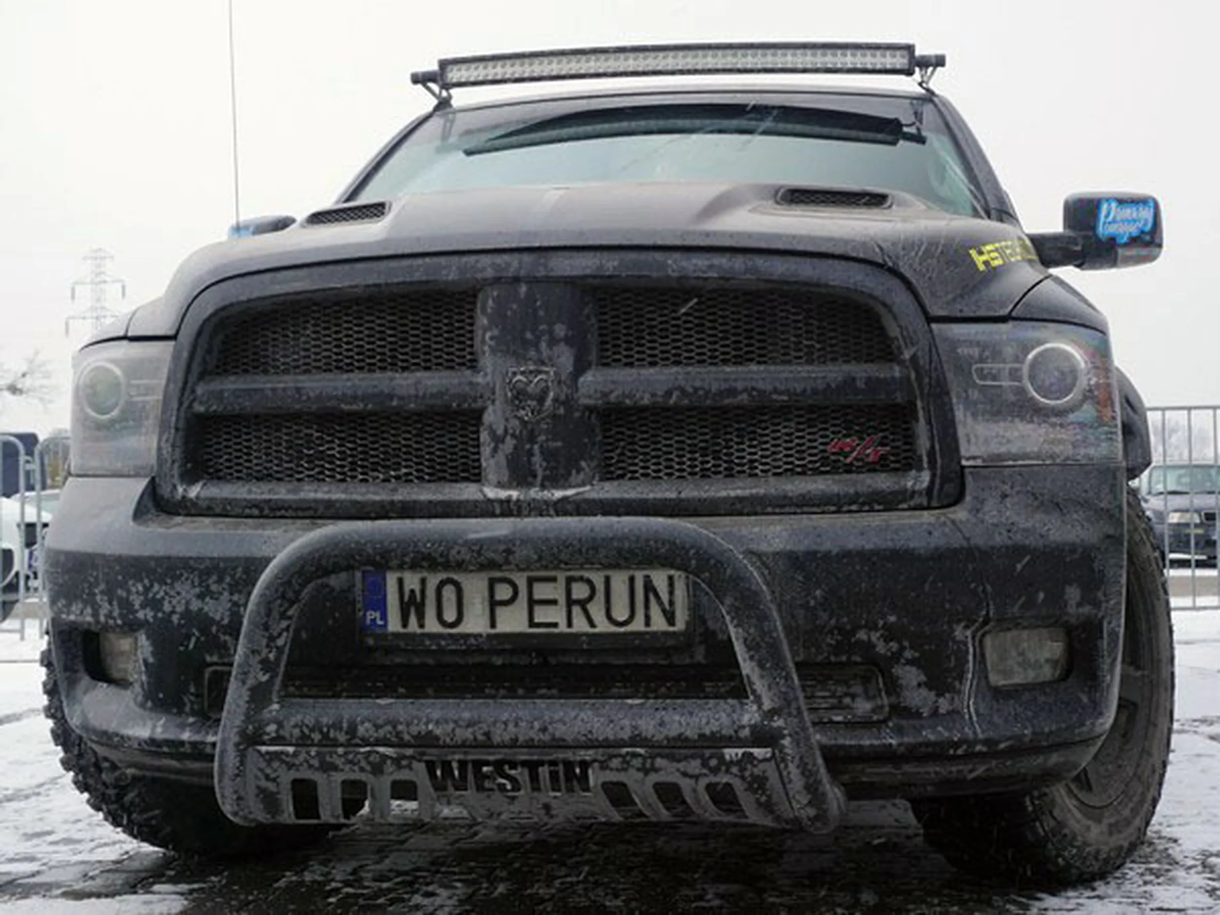 Fajny numer, blacha W0 PERUN