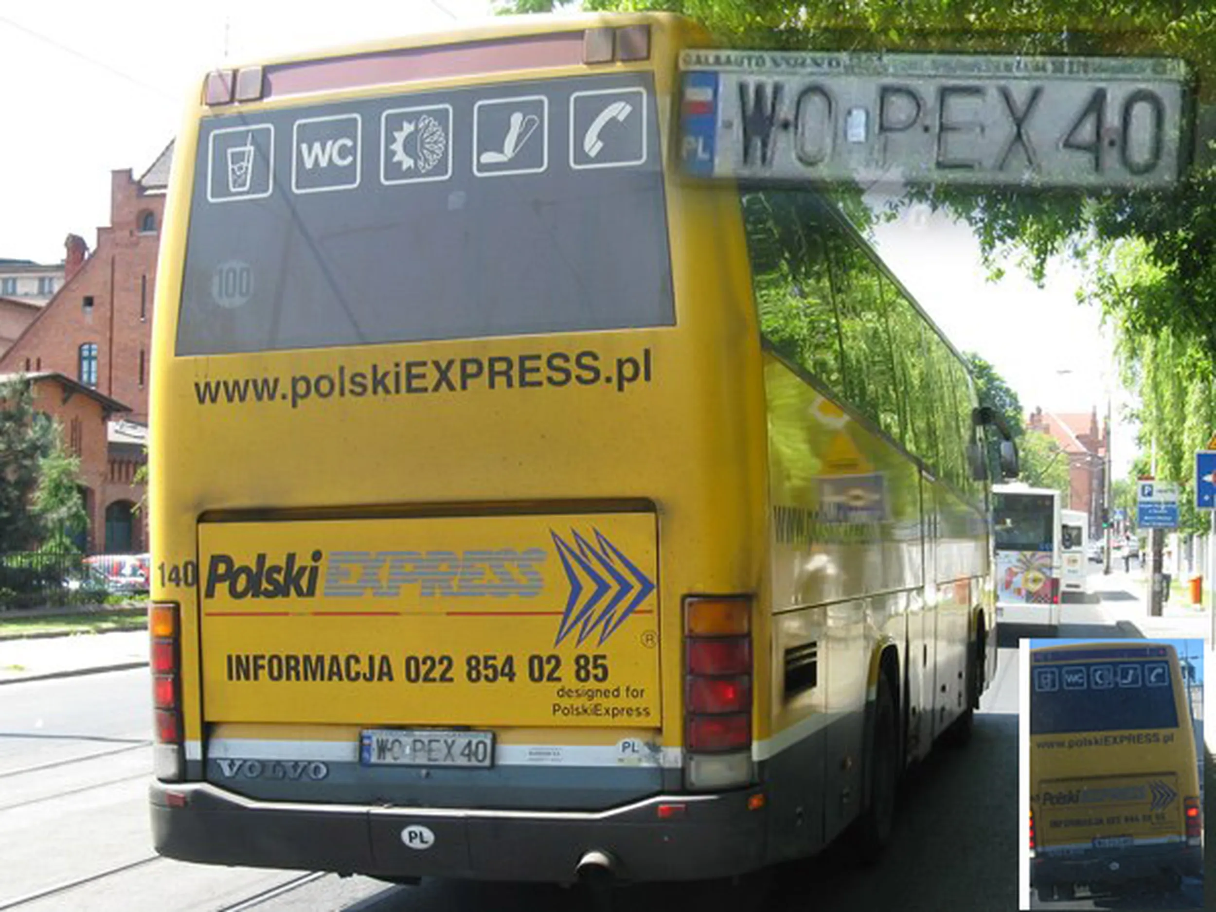 Fajny numer, blacha W0 PEX40