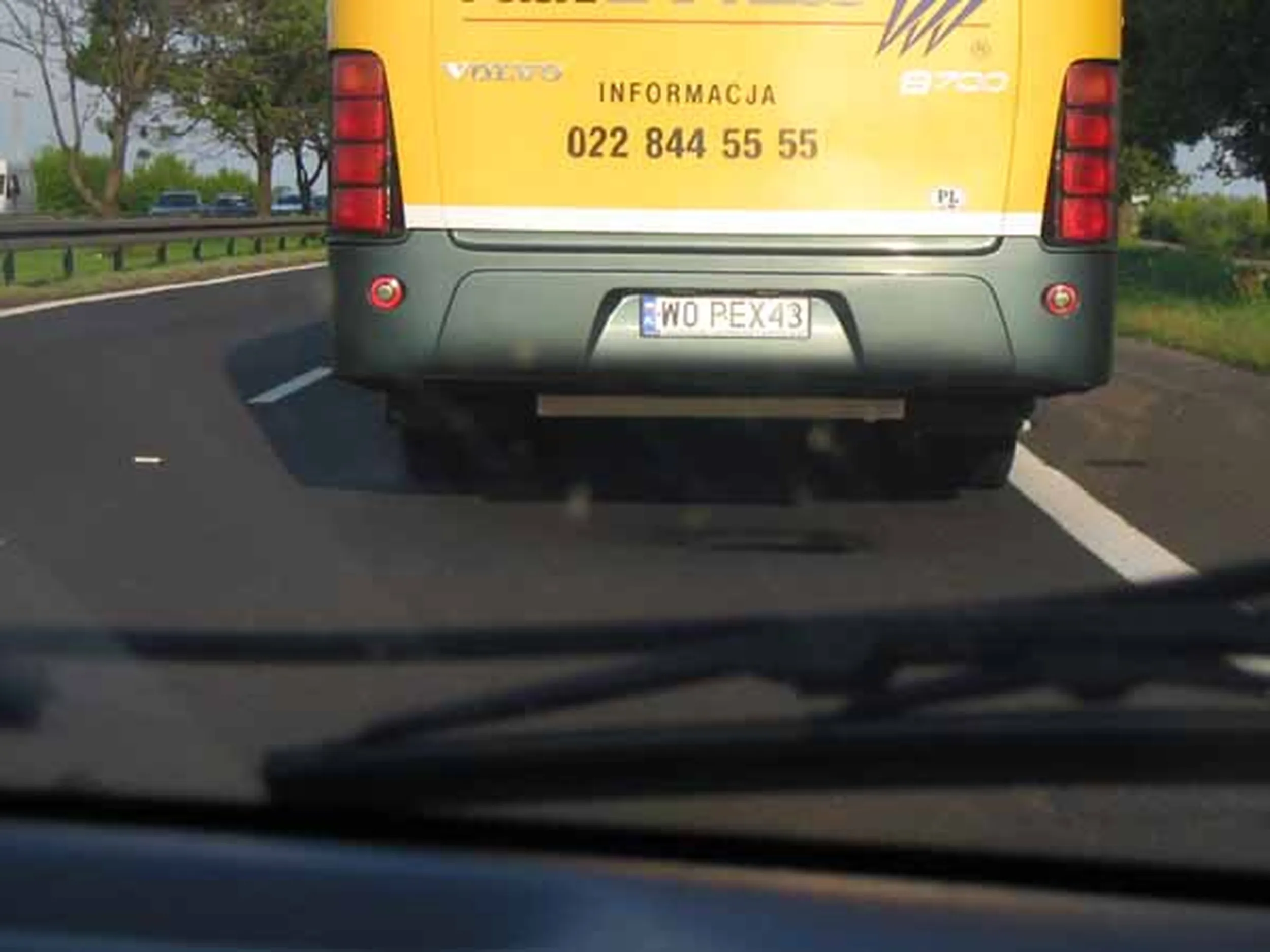 Fajny numer, blacha W0 PEX43