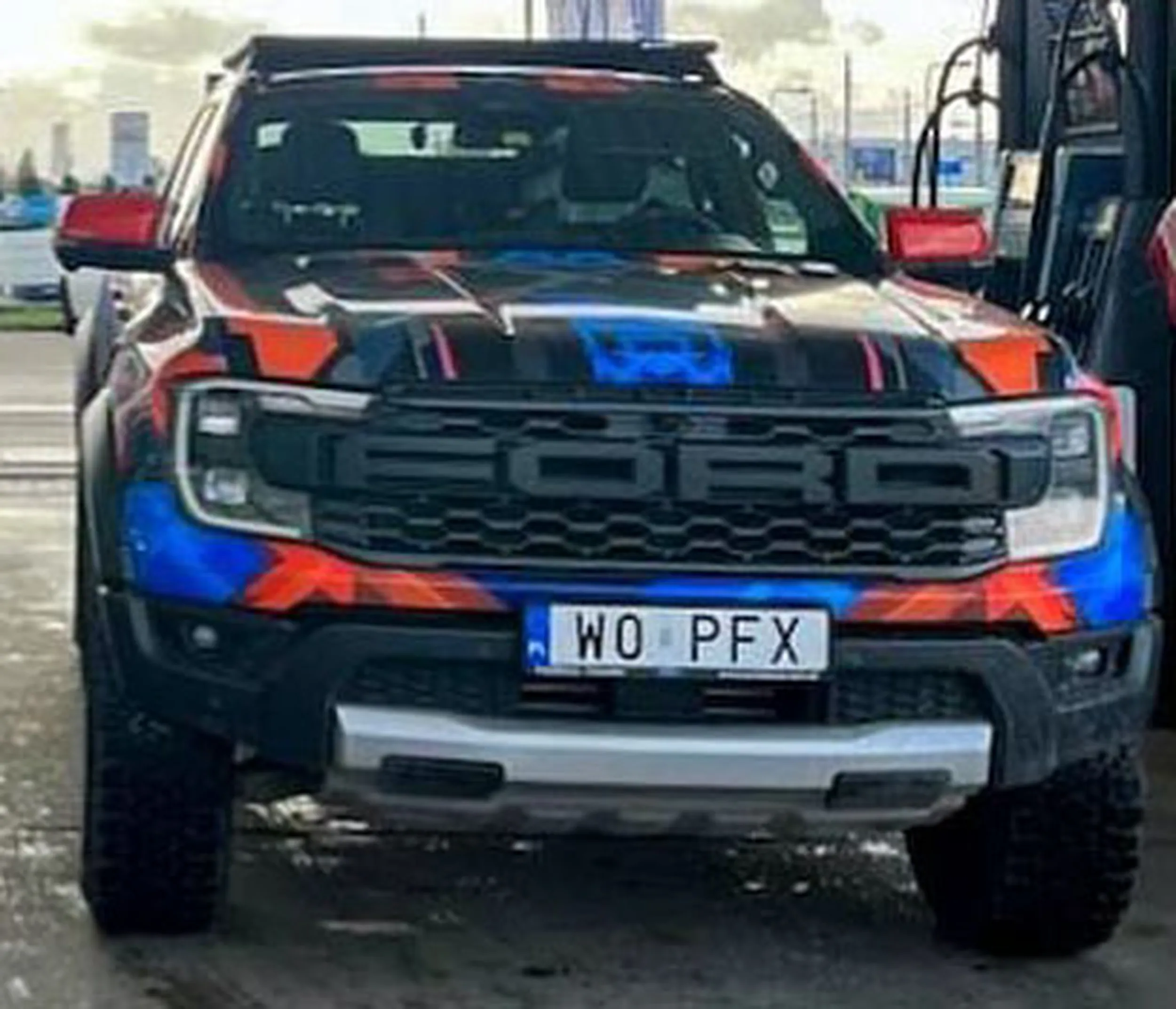 Fajny numer, blacha W0 PFX